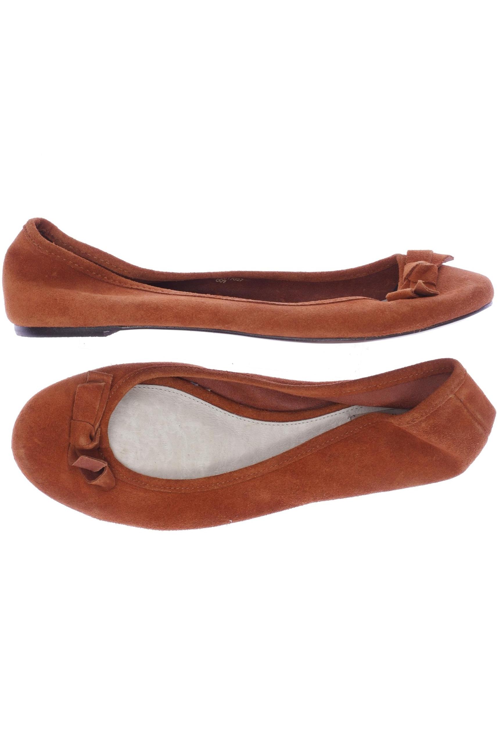 

Zara Damen Ballerinas, braun, Gr. 37