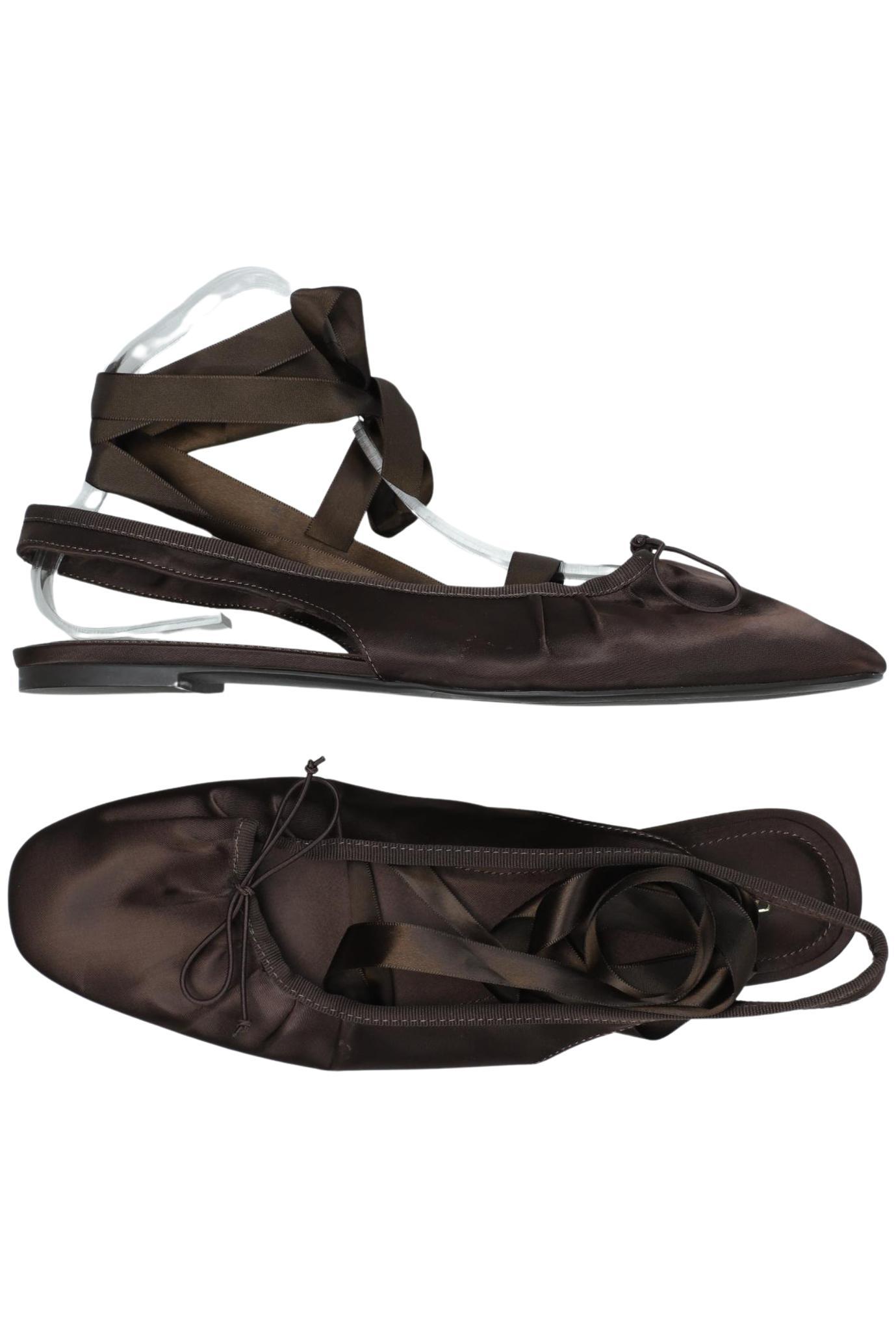 

Zara Damen Ballerinas, braun, Gr. 42