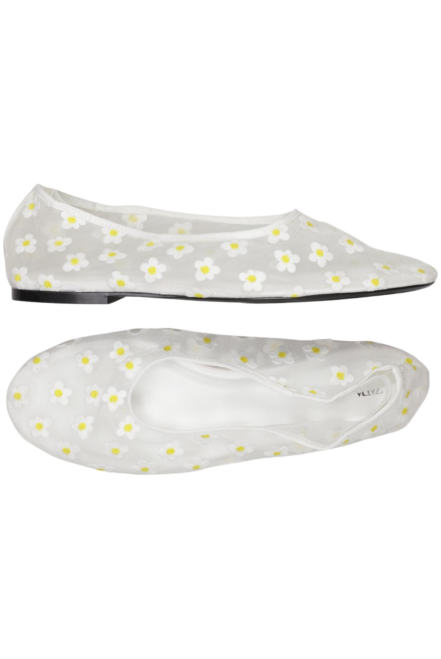

Zara Damen Ballerinas, weiß, Gr. 42