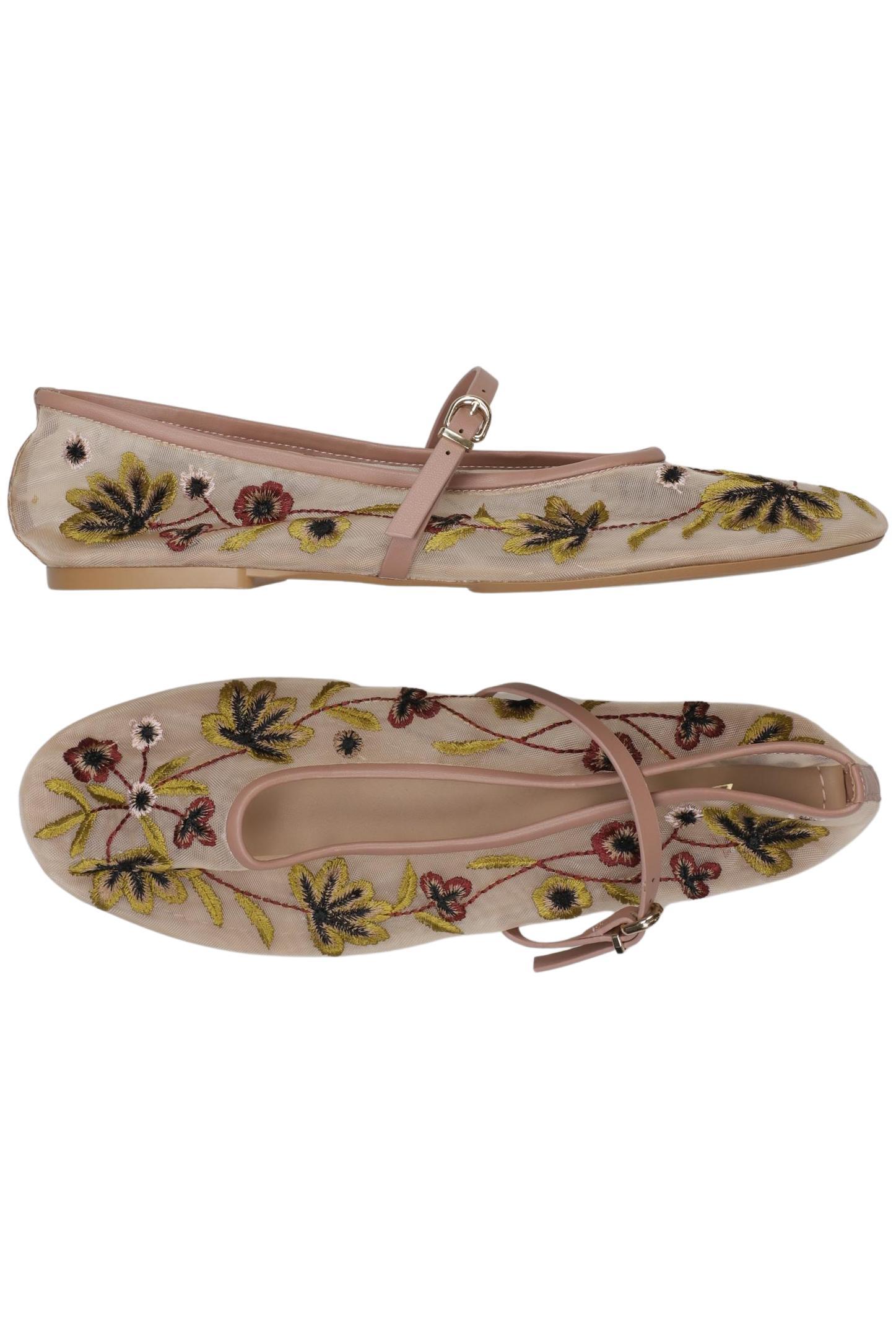 

Zara Damen Ballerinas, beige, Gr. 40