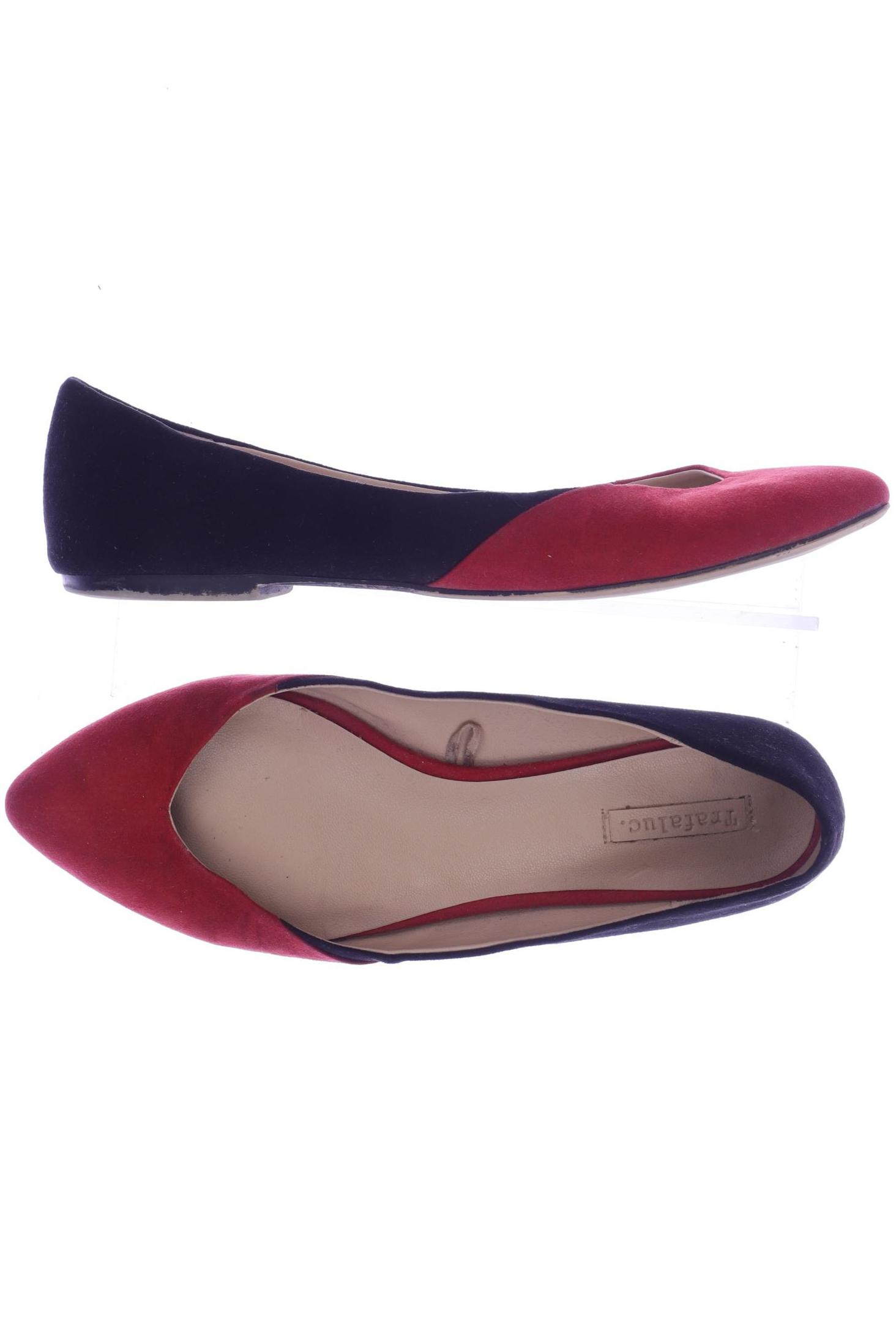 

ZARA Damen Ballerinas, rot