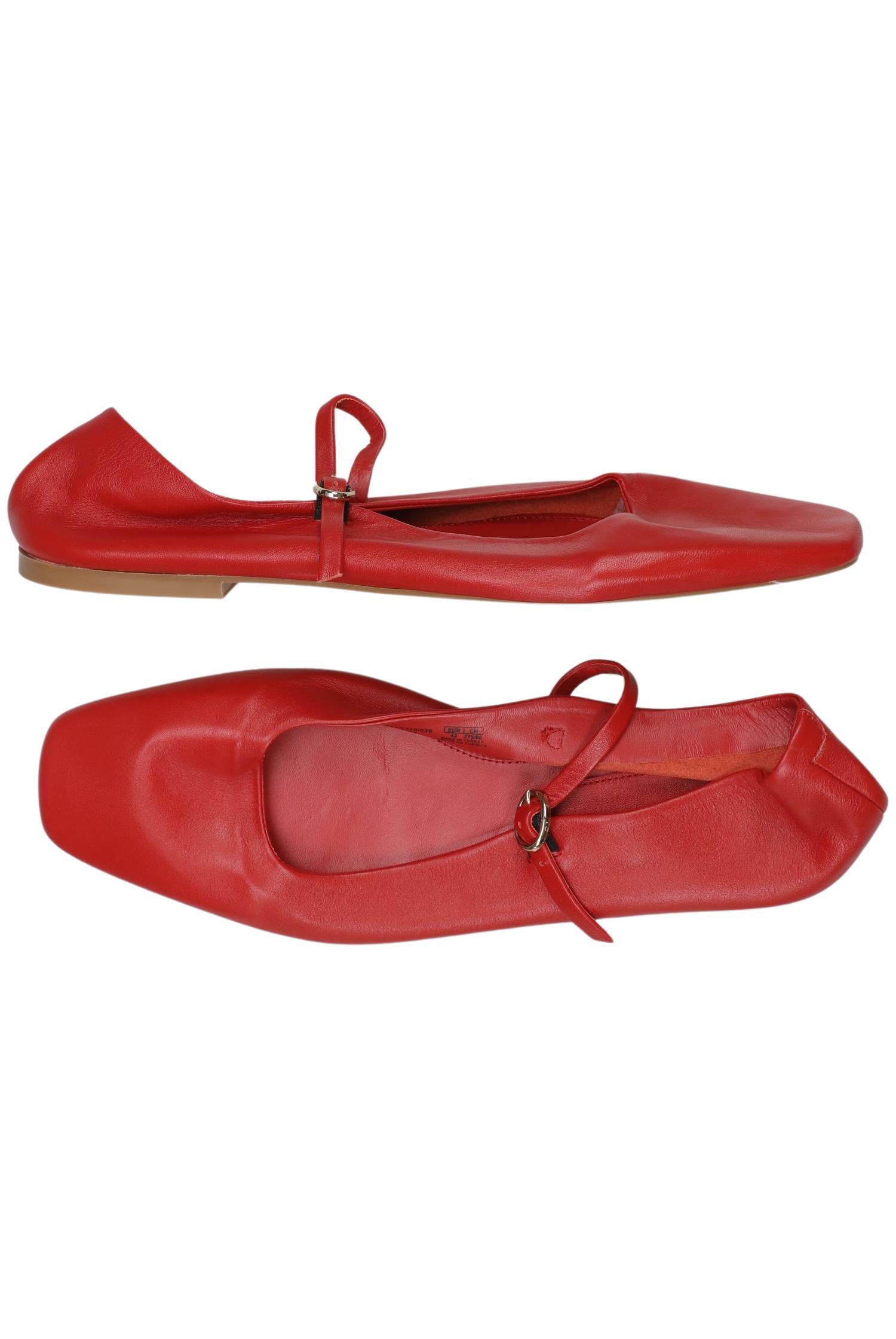 

Zara Damen Ballerinas, rot, Gr. 42