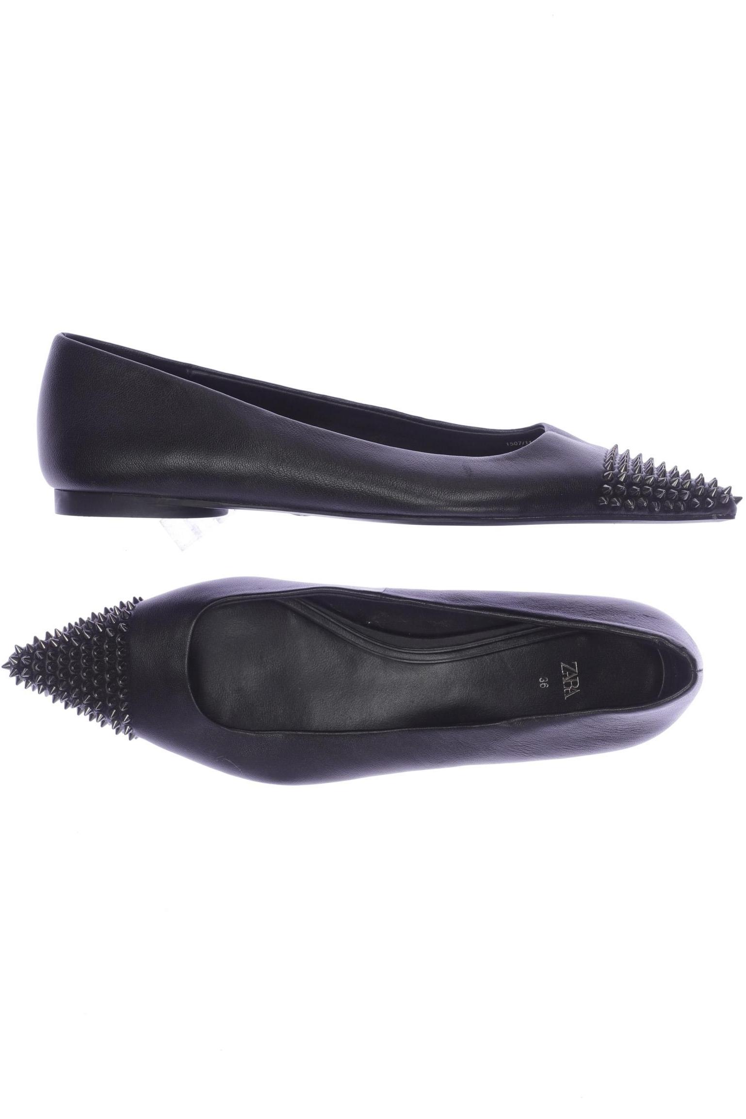 

Zara Damen Ballerinas, schwarz, Gr. 36