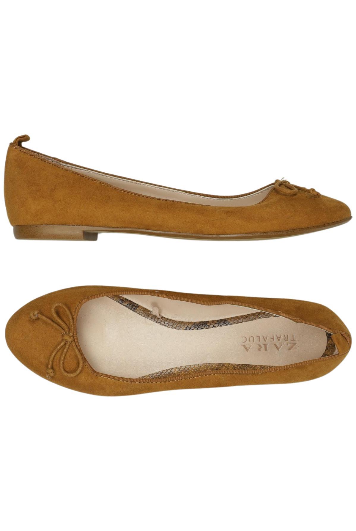 

Zara Damen Ballerinas, braun, Gr. 36