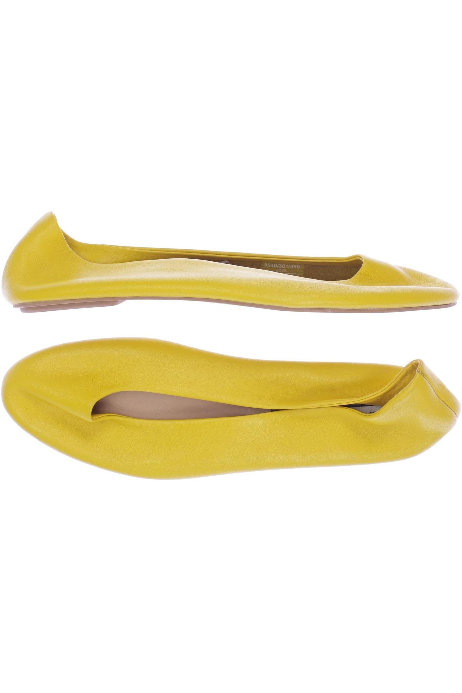 

Zara Damen Ballerinas, gelb, Gr. 38