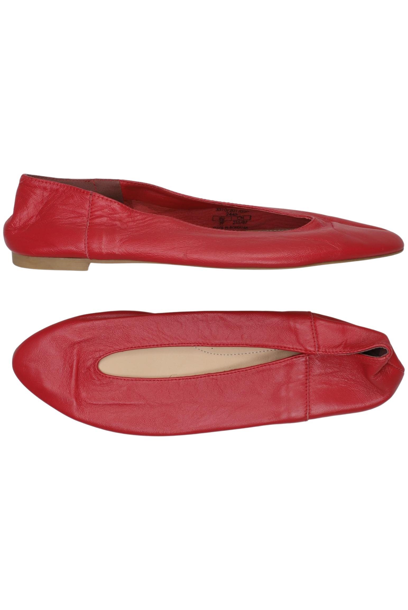 

Zara Damen Ballerinas, rot, Gr. 39