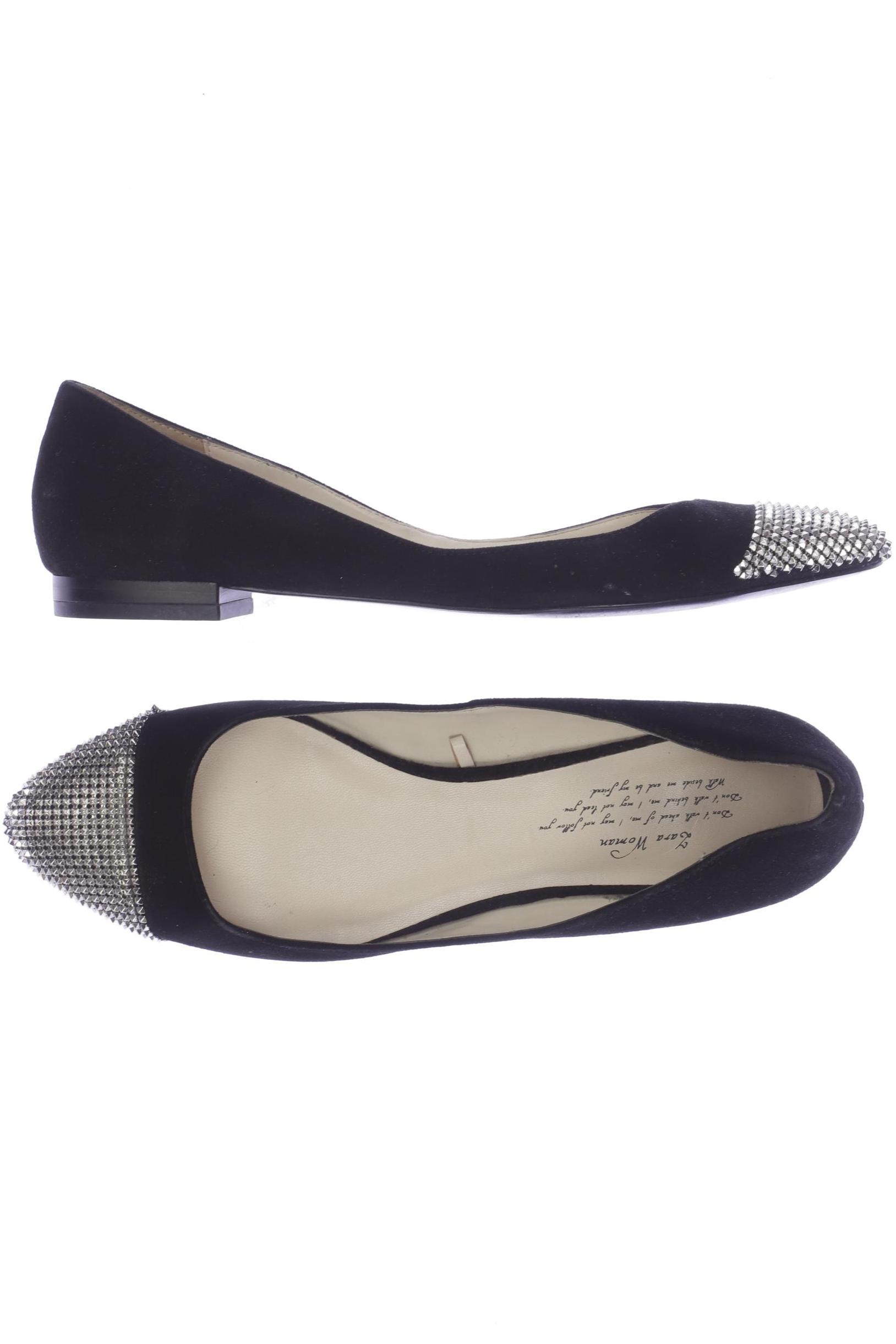 

Zara Damen Ballerinas, schwarz, Gr. 39
