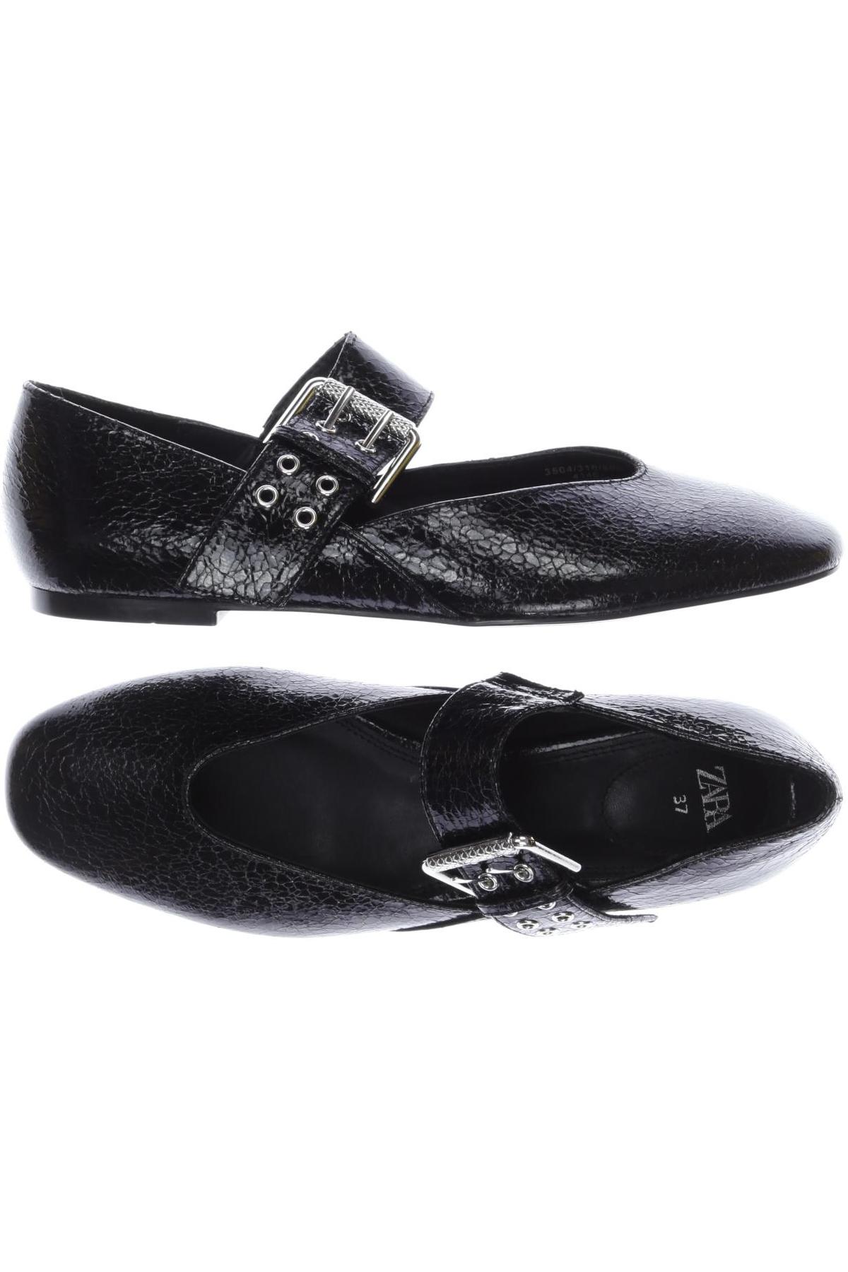 

Zara Damen Ballerinas, schwarz, Gr. 37
