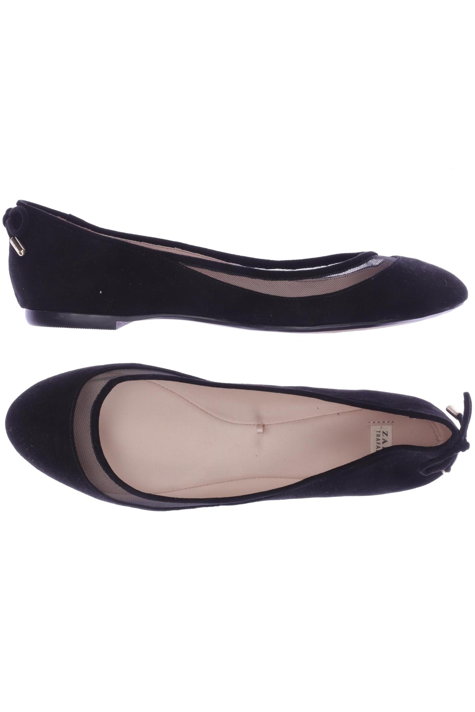 

Zara Damen Ballerinas, schwarz, Gr. 38