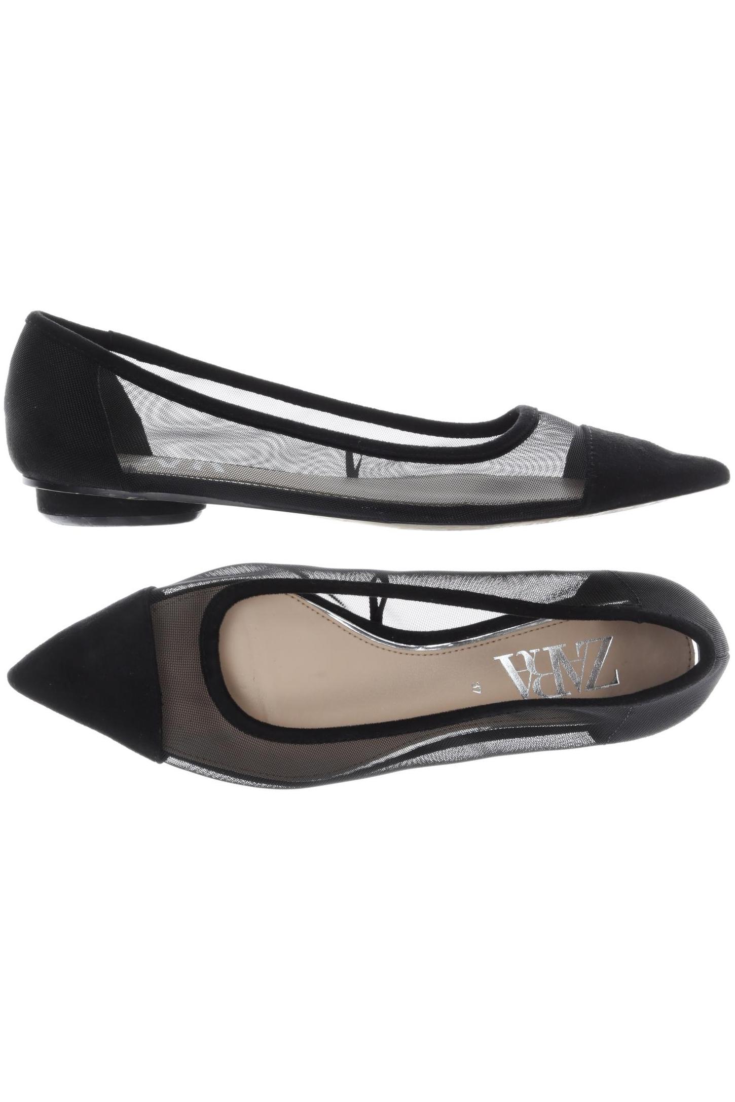 

Zara Damen Ballerinas, schwarz, Gr. 37