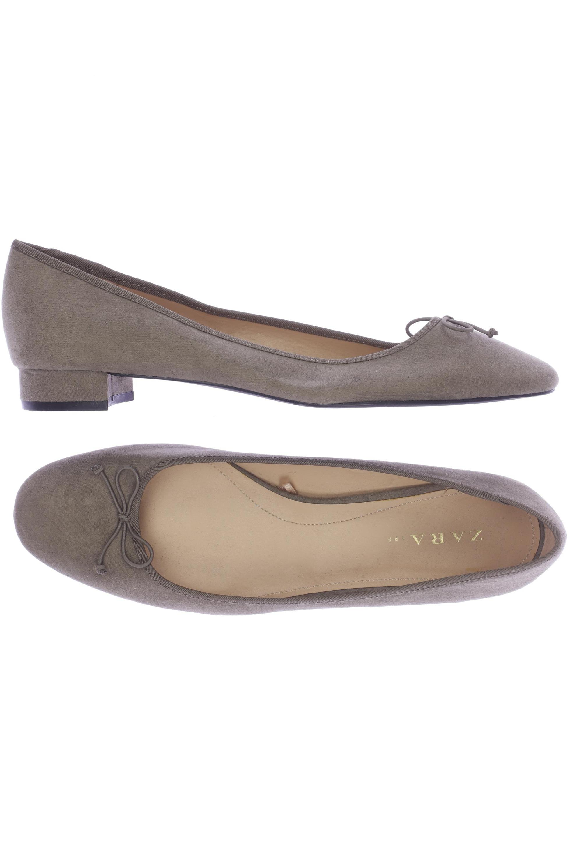 

Zara Damen Ballerinas, beige, Gr. 41