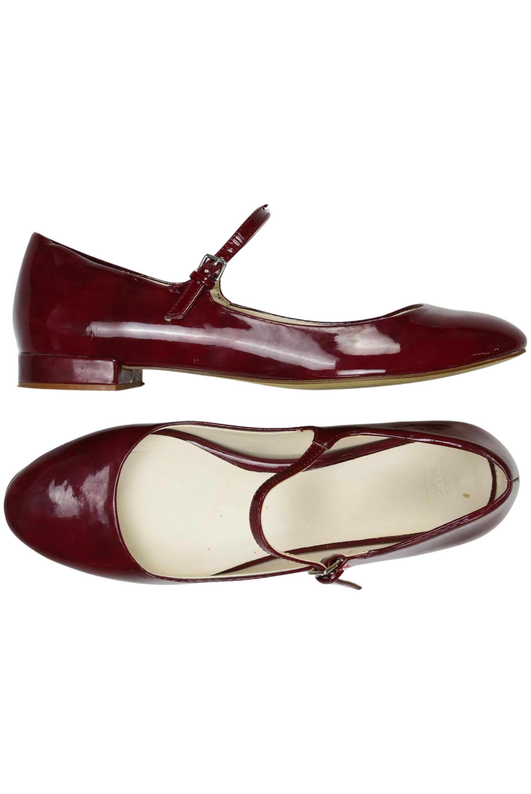 

Zara Damen Ballerinas, rot, Gr. 39