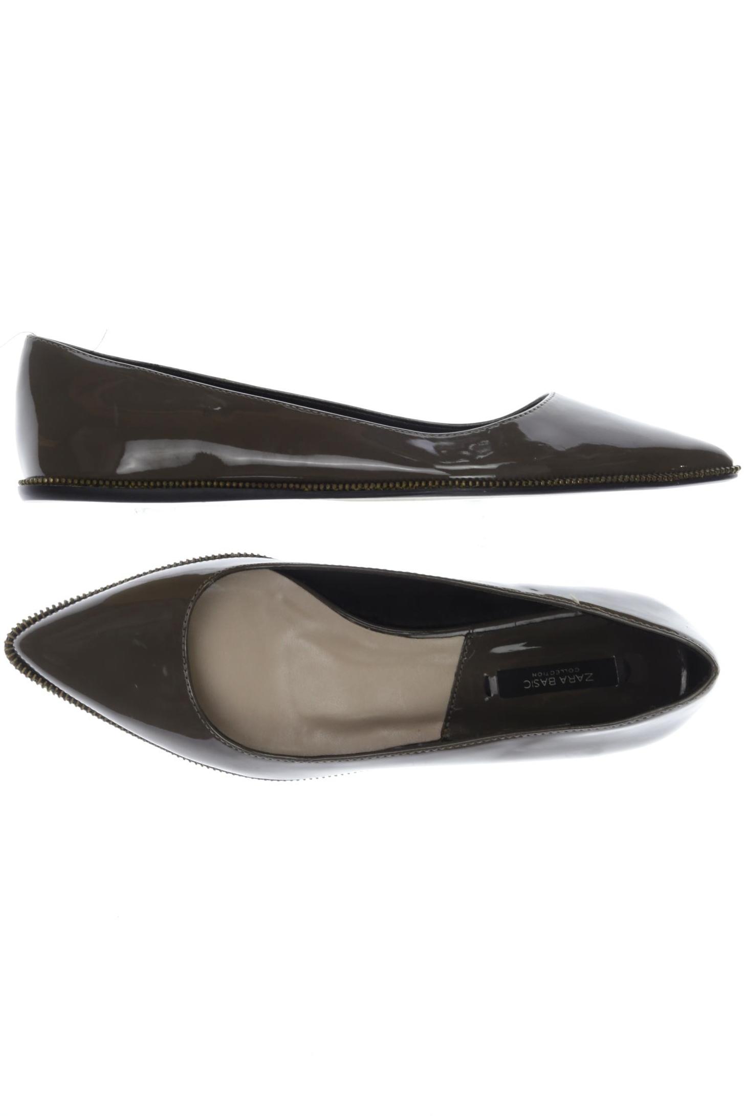 

Zara Damen Ballerinas, grau, Gr. 39