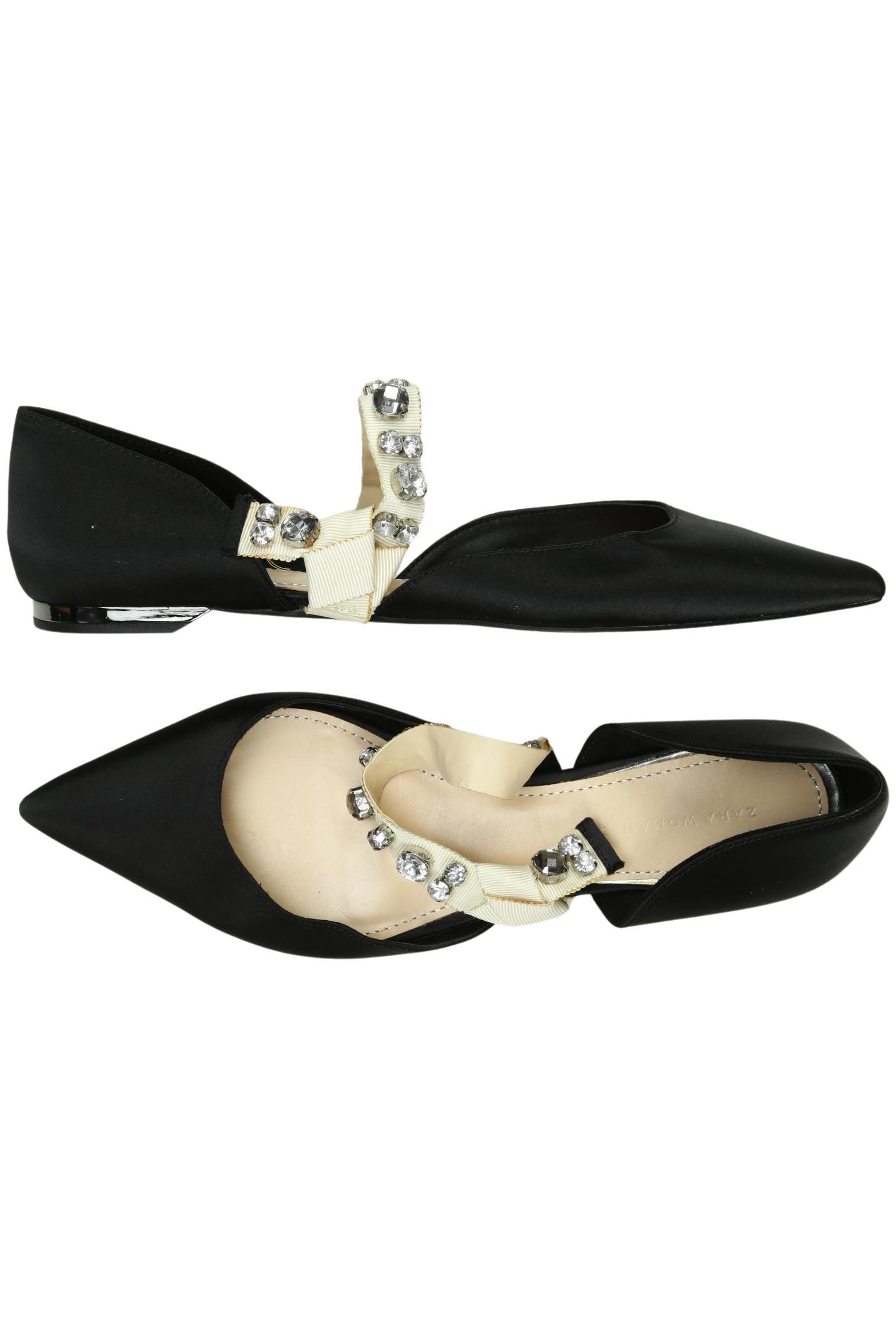 

Zara Damen Ballerinas, schwarz, Gr. 41