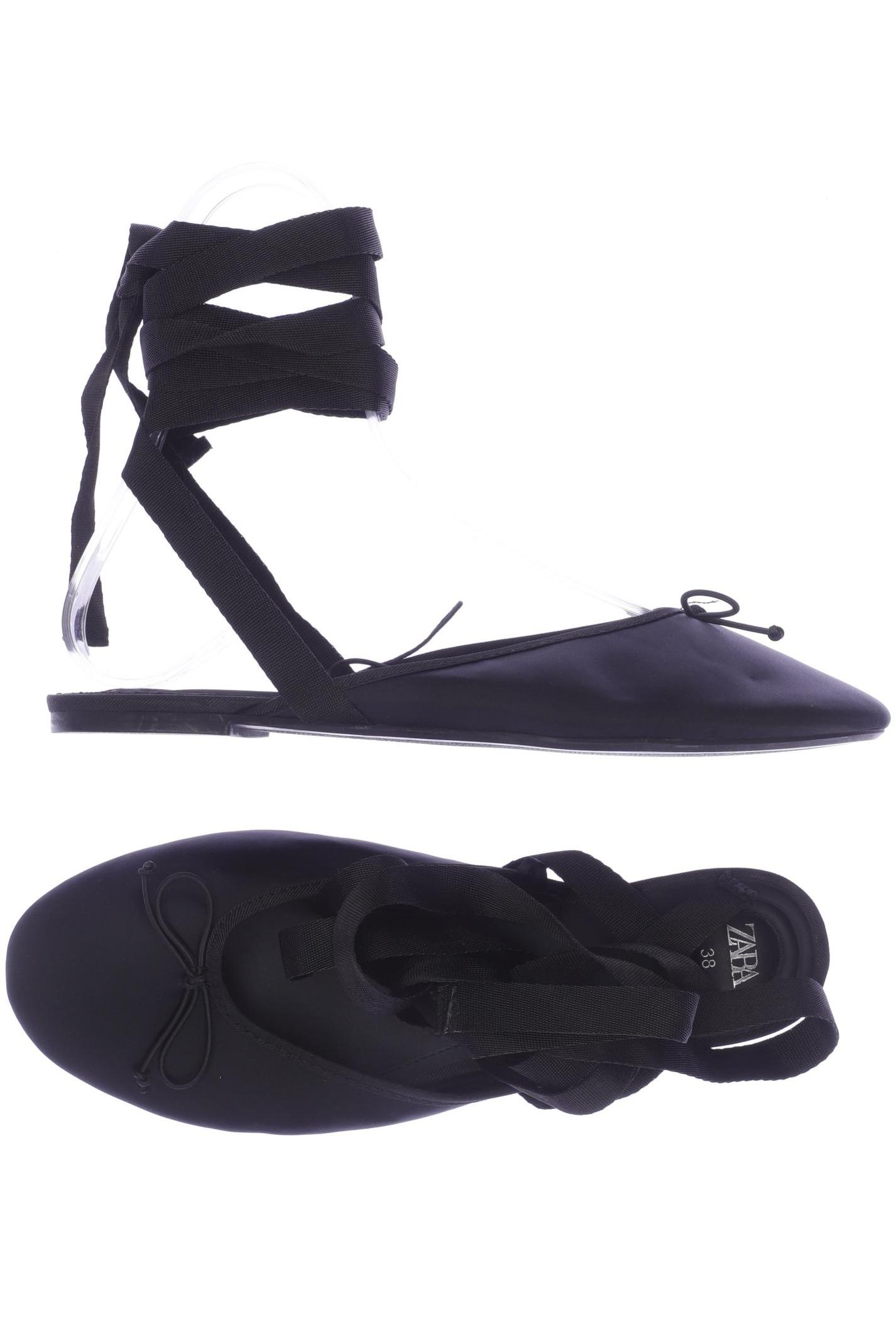 

Zara Damen Ballerinas, schwarz, Gr. 38
