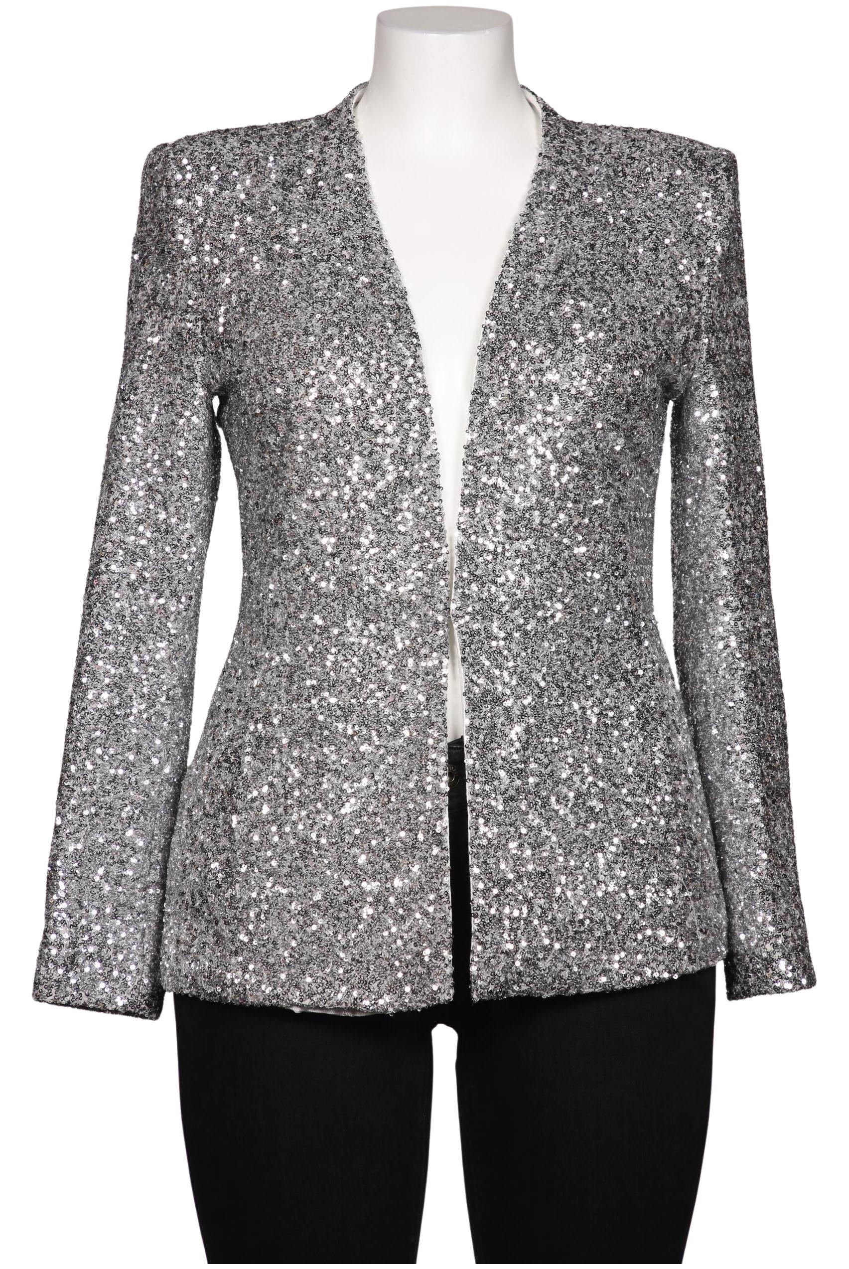 

Zara Damen Blazer, silber, Gr. 42