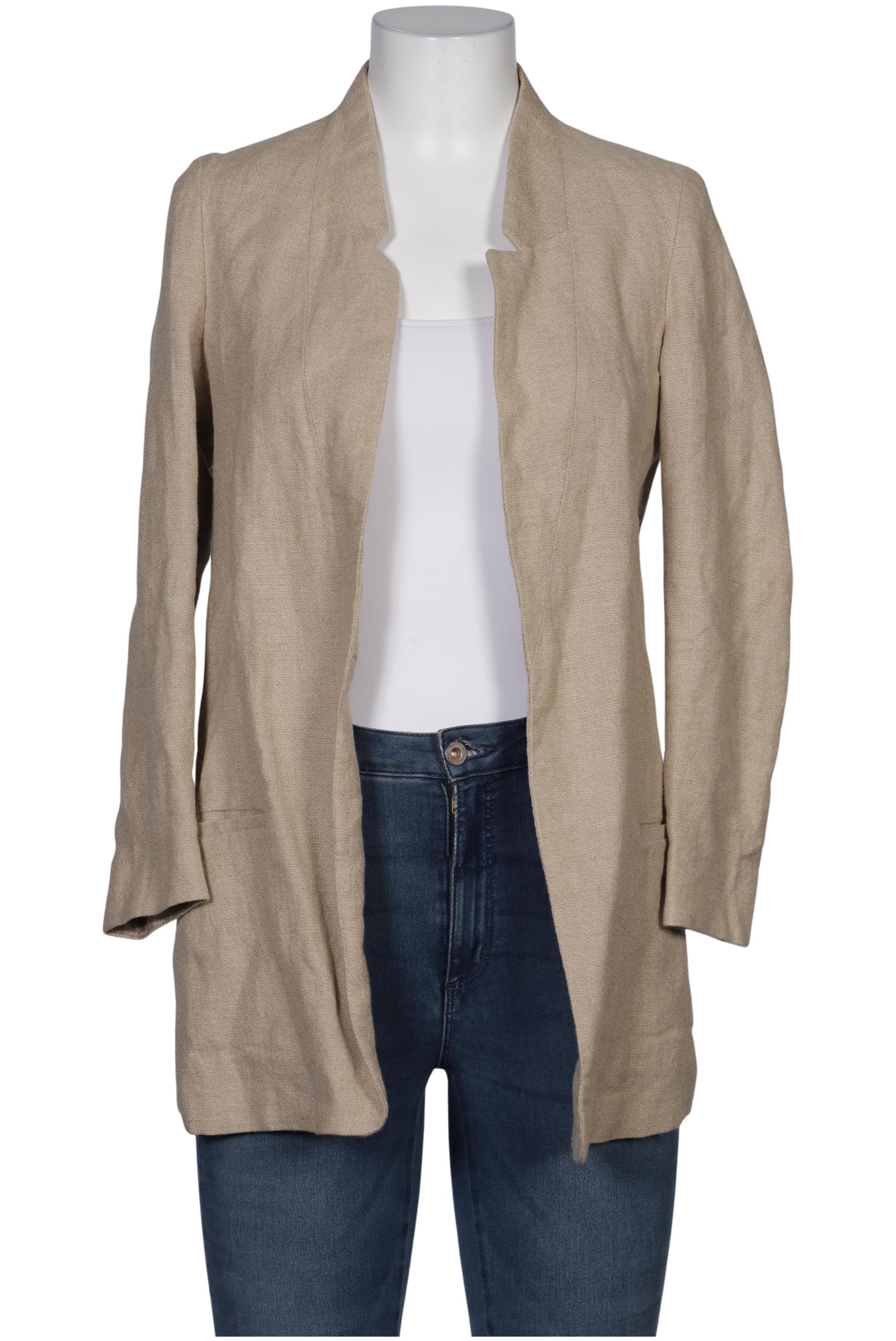 

Zara Damen Blazer, beige, Gr. 34