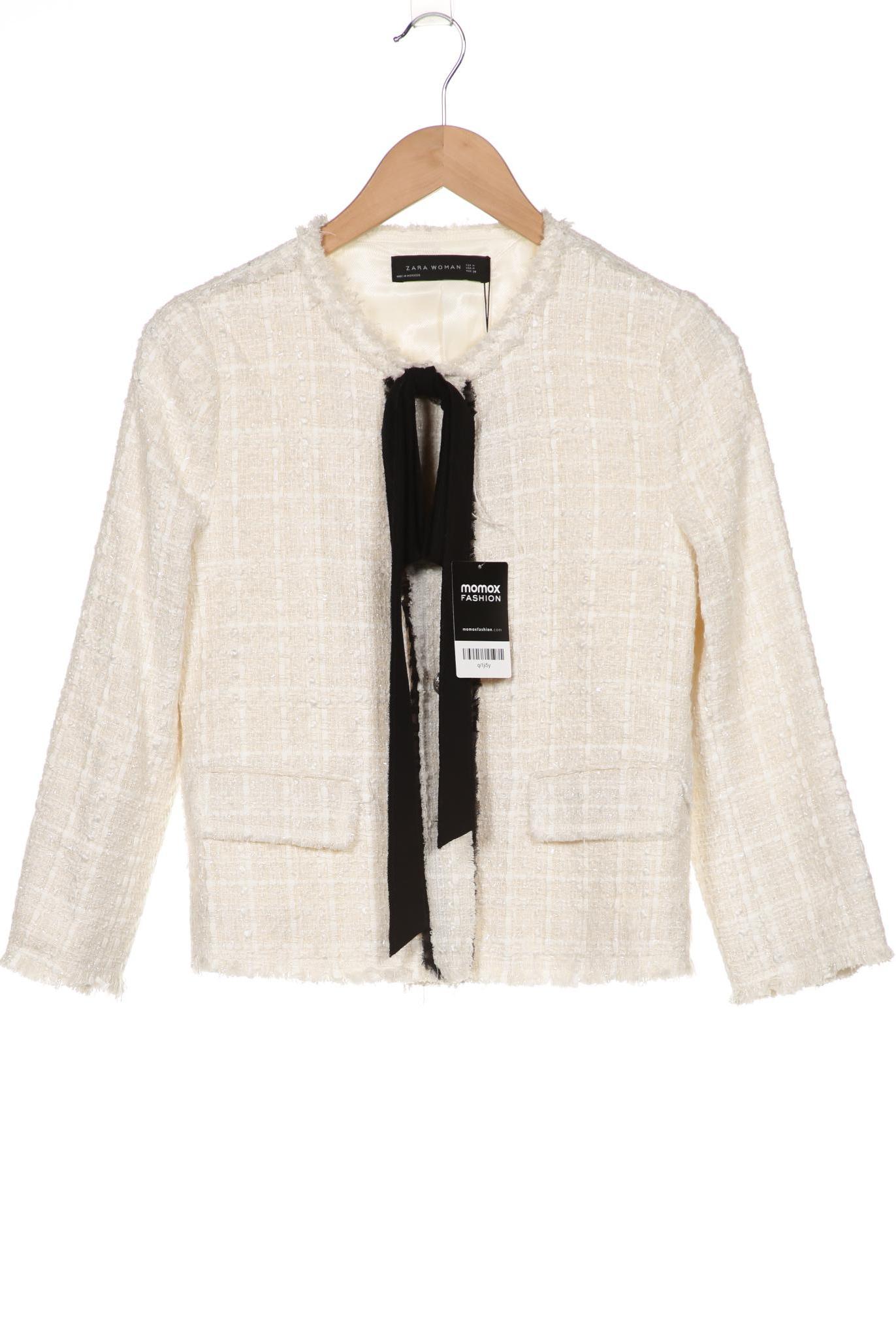 

Zara Damen Blazer, cremeweiß, Gr. 38