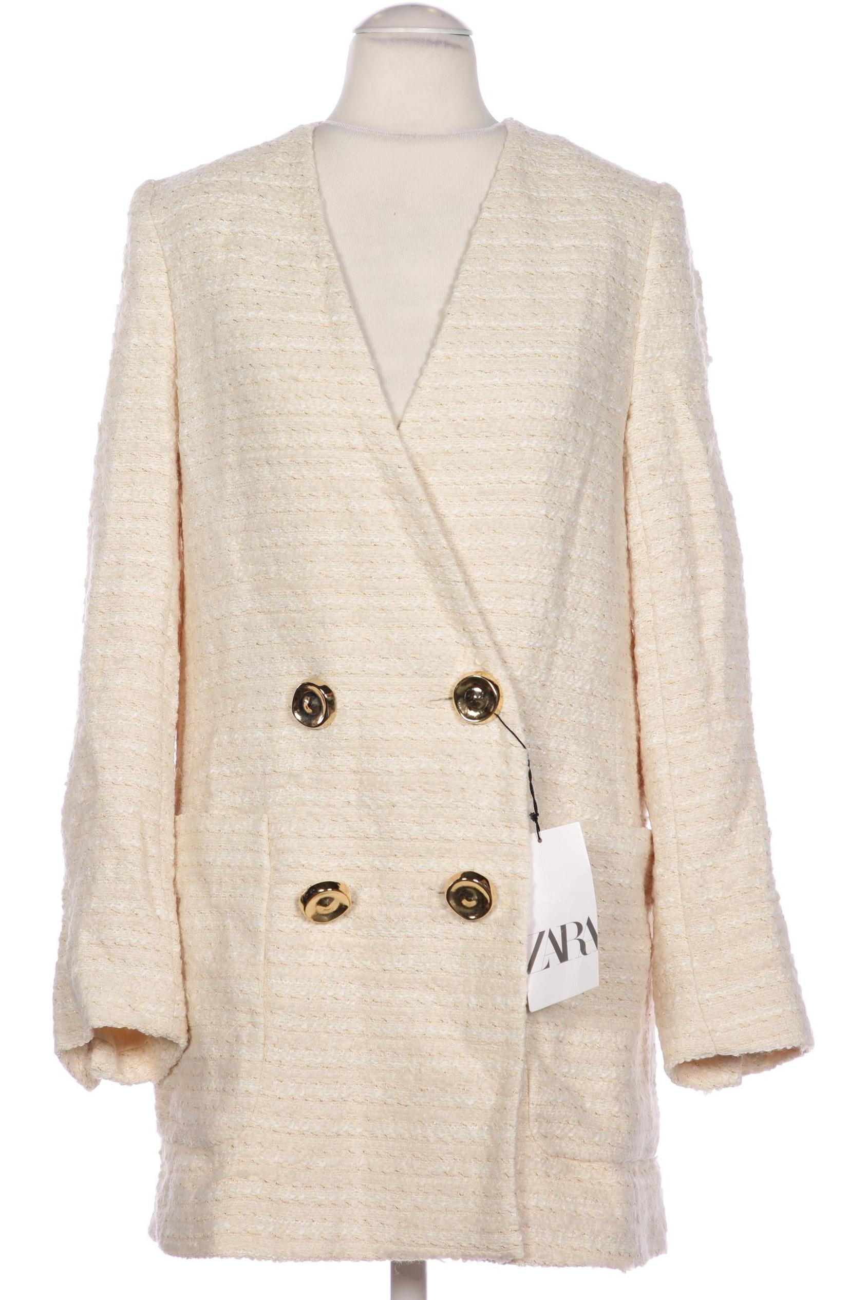 

Zara Damen Blazer, cremeweiß, Gr. 34