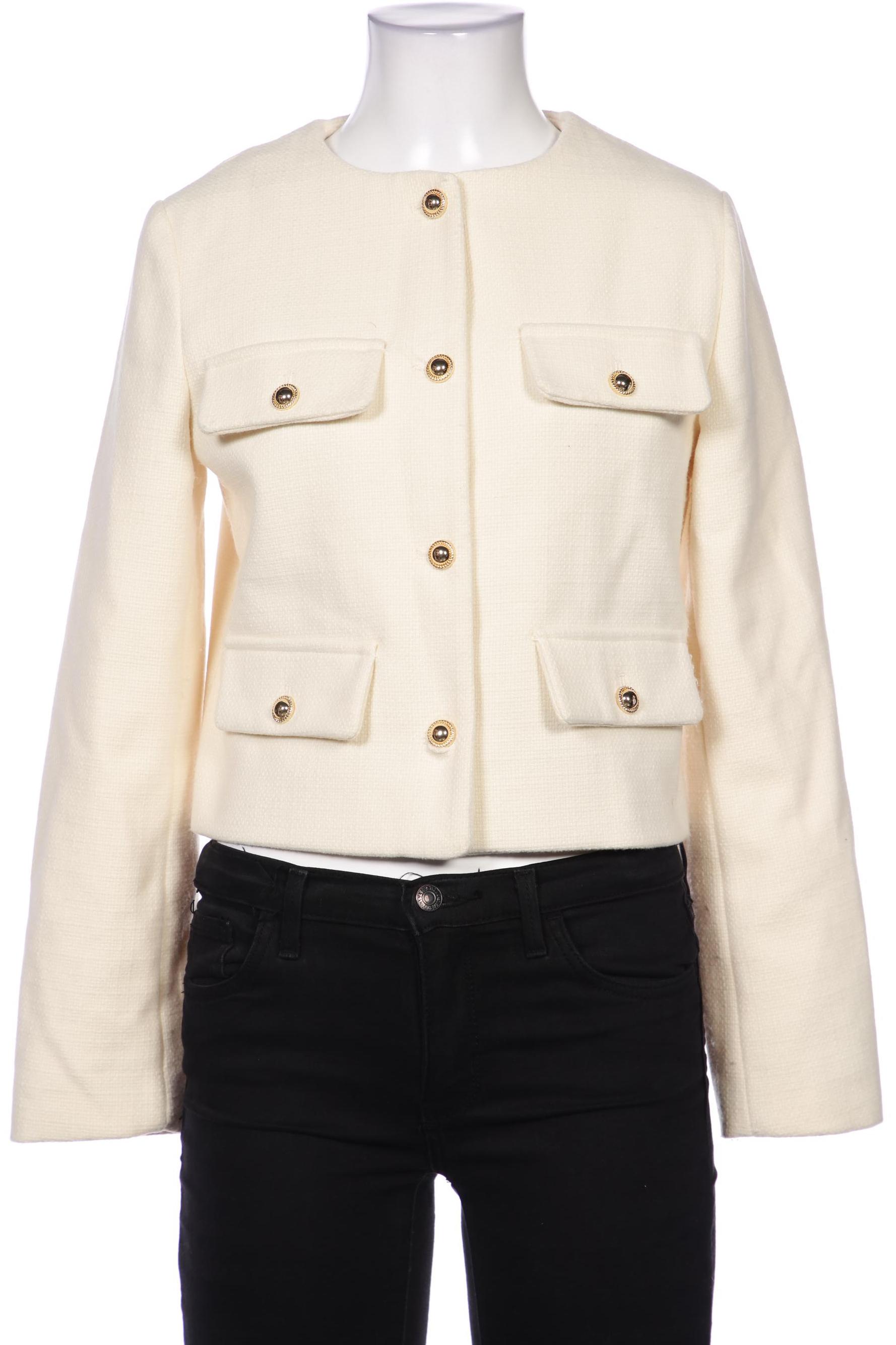 

ZARA Damen Blazer, cremeweiß