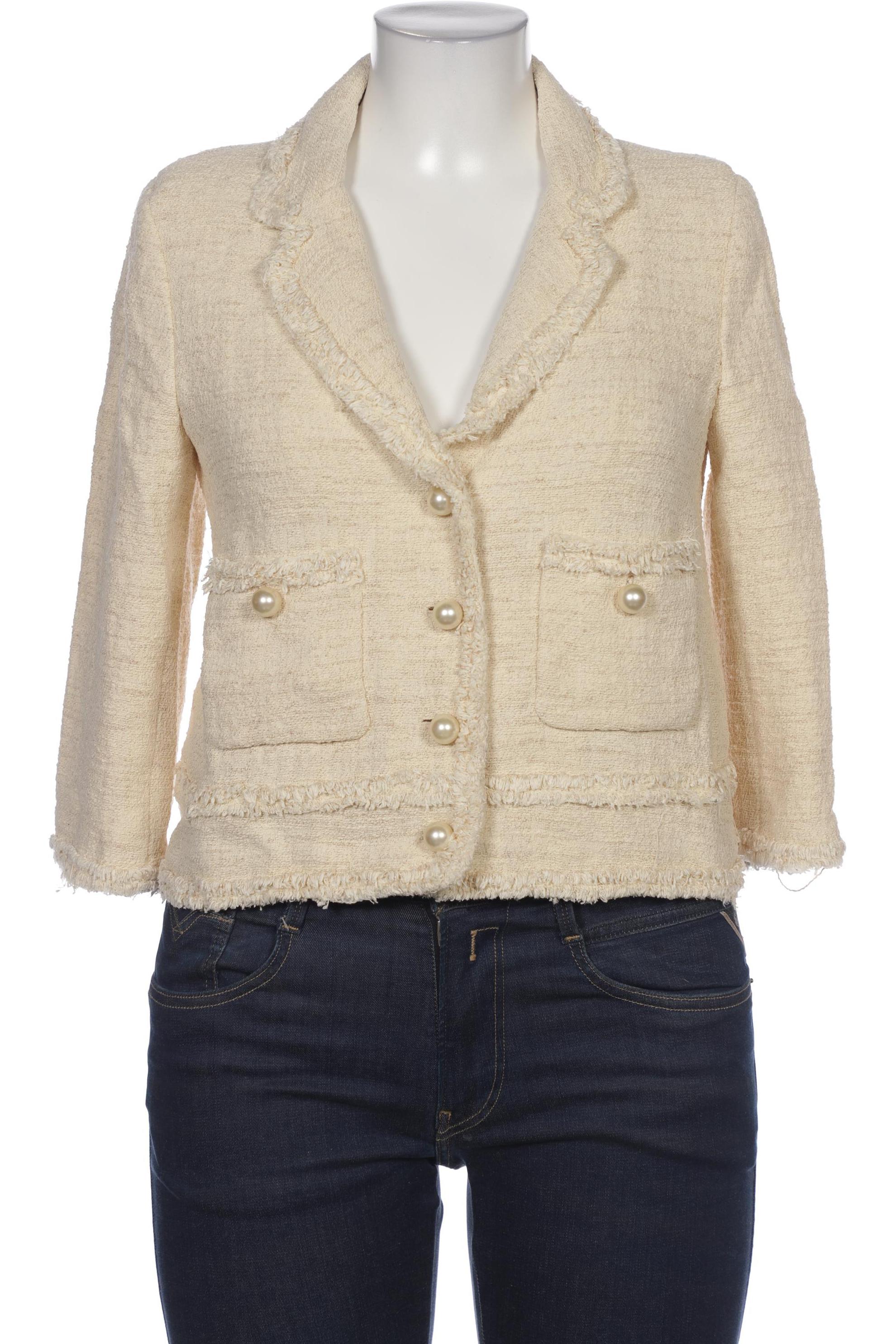 

ZARA Damen Blazer, cremeweiß