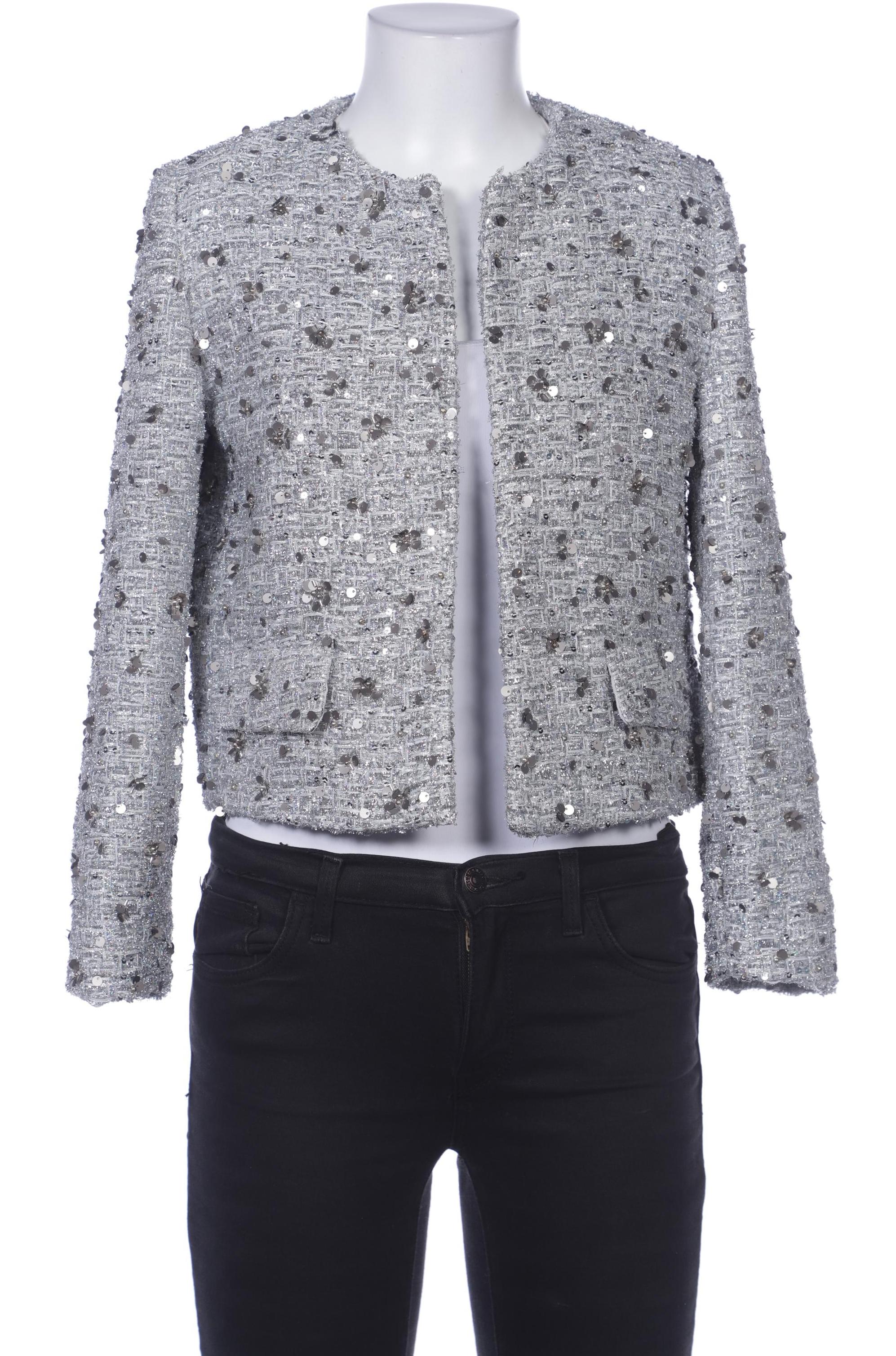

Zara Damen Blazer, silber, Gr. 36