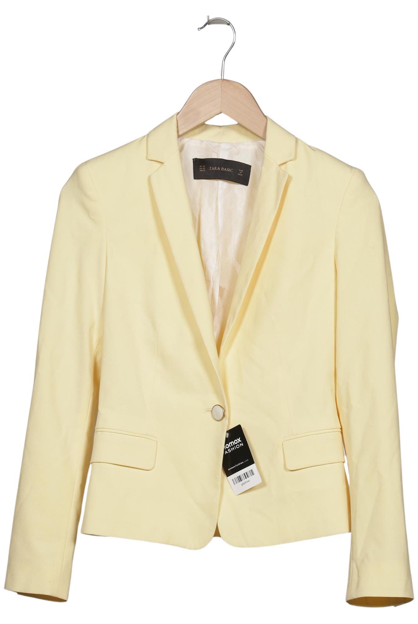 

Zara Damen Blazer, gelb, Gr. 34