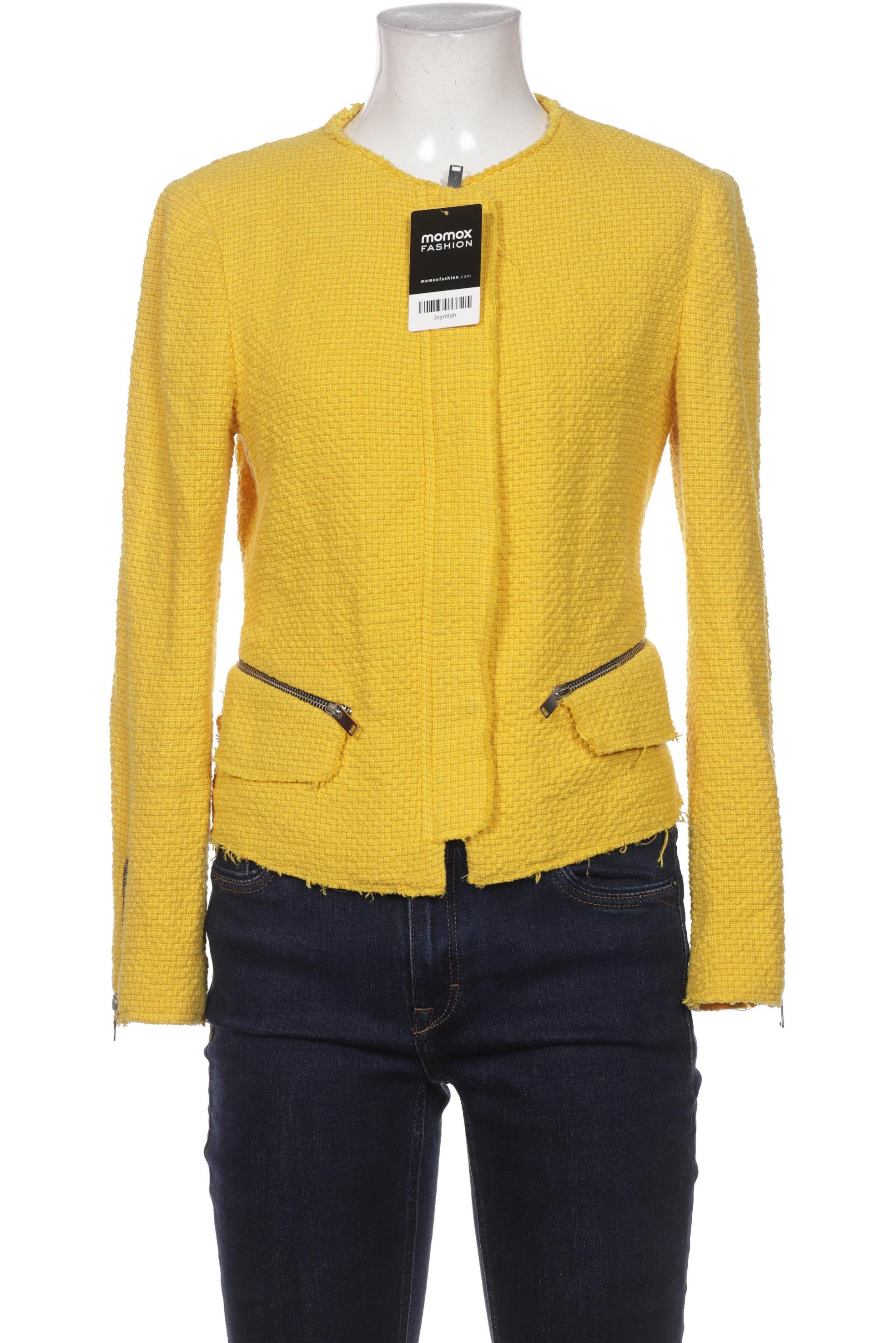 

Zara Damen Blazer, gelb, Gr. 38