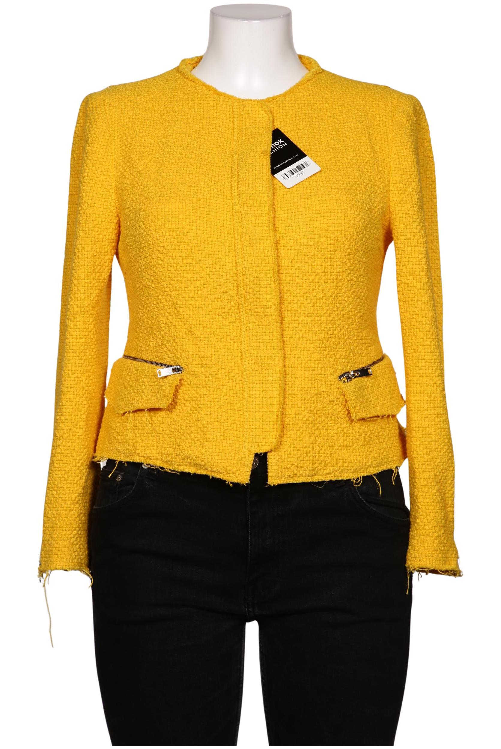 

Zara Damen Blazer, gelb, Gr. 44