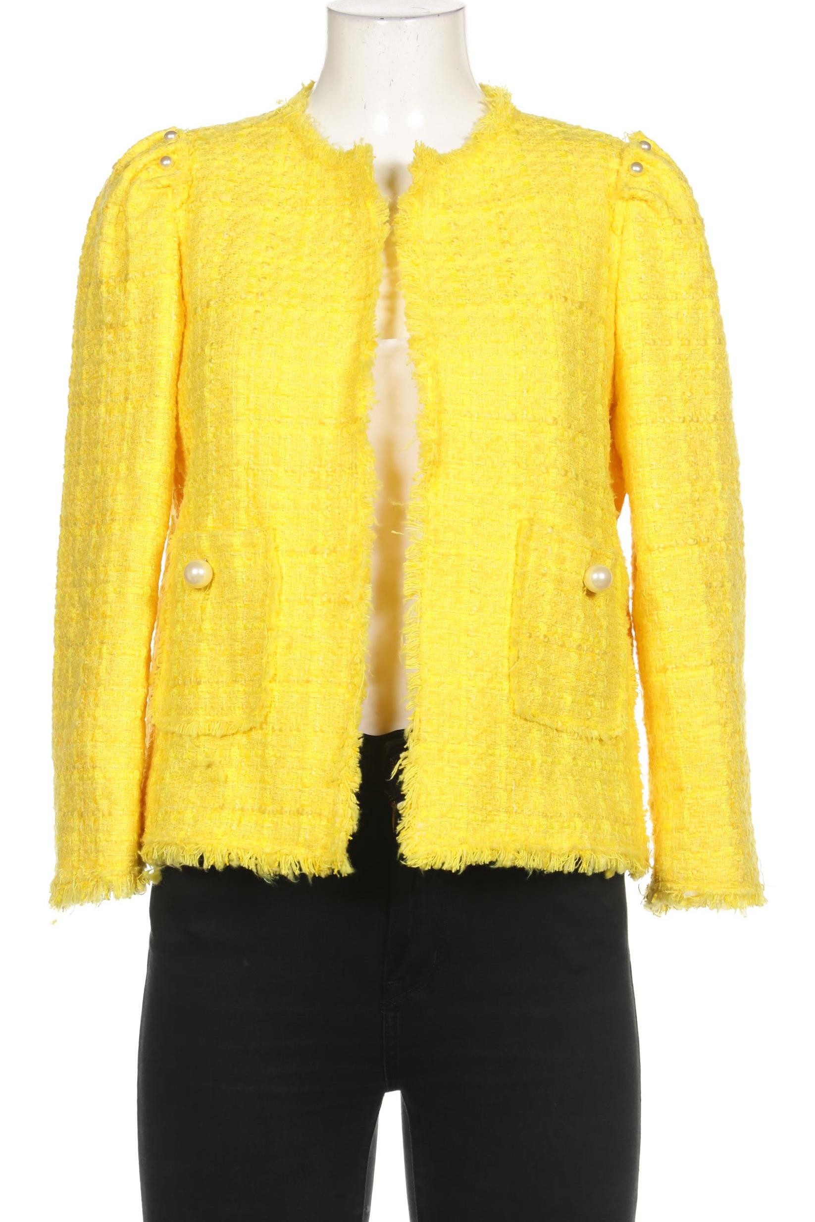 

Zara Damen Blazer, gelb, Gr. 42