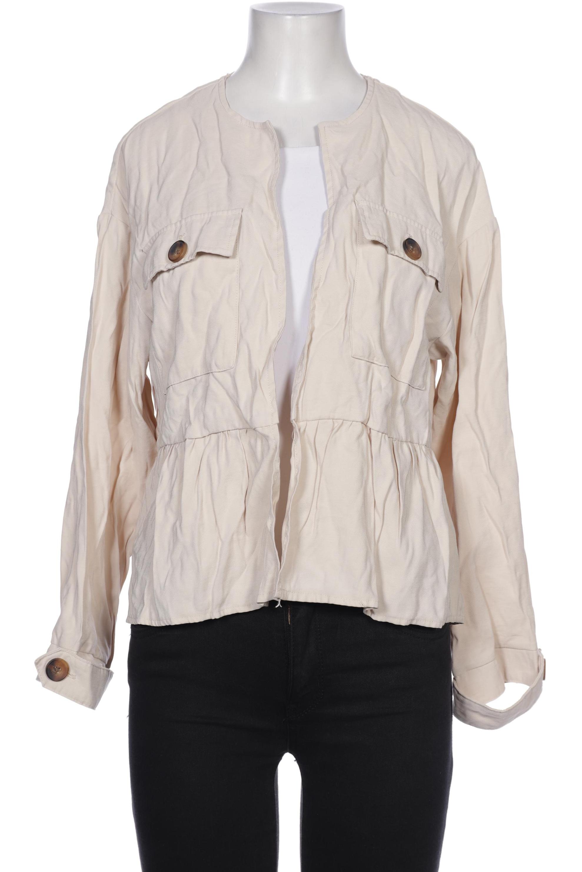 

ZARA Damen Blazer, cremeweiß