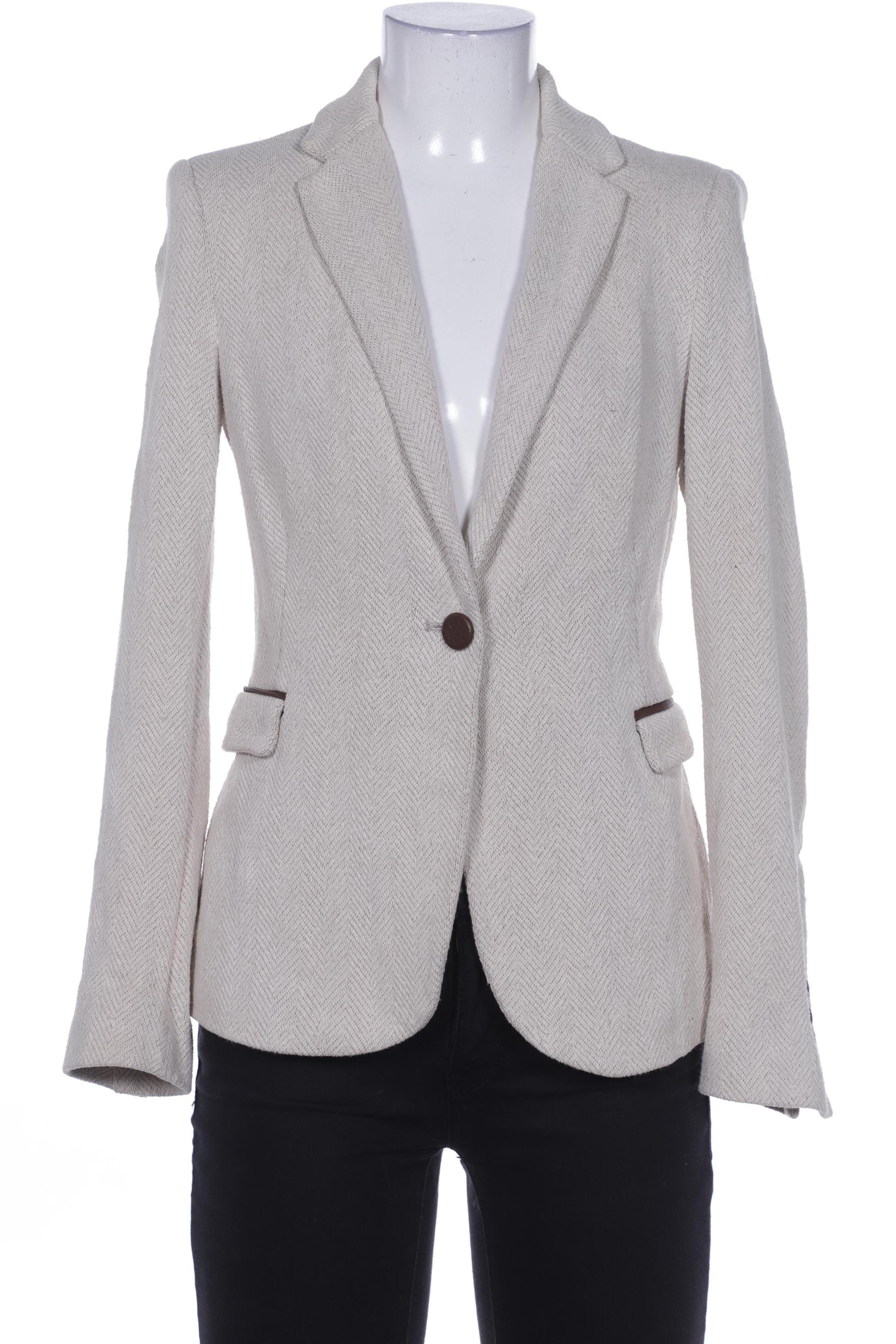 

ZARA Damen Blazer, cremeweiß