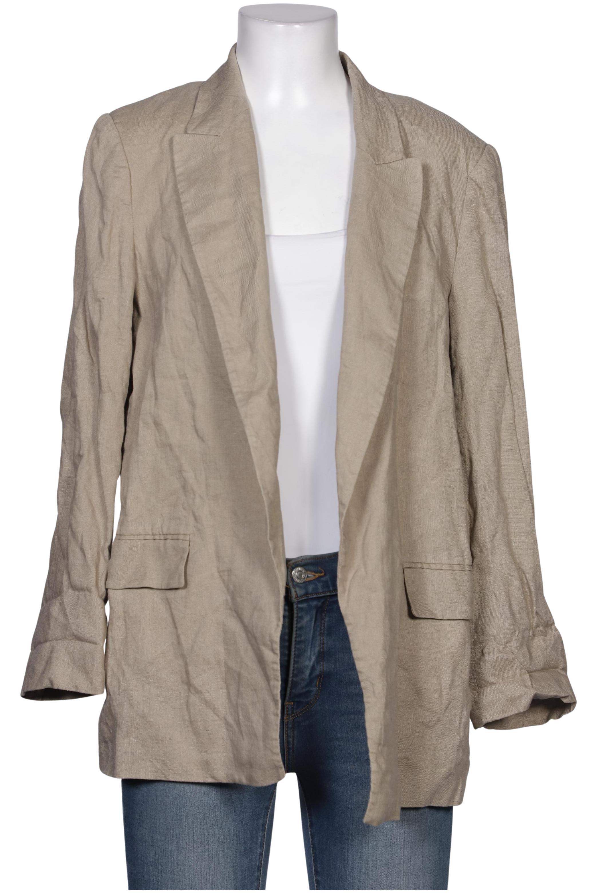 

Zara Damen Blazer, beige, Gr. 38