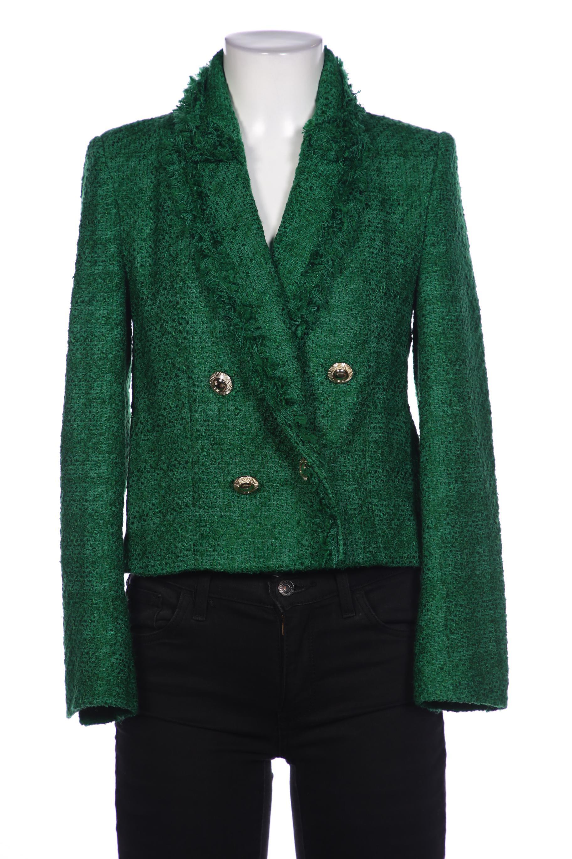

Zara Damen Blazer, grün, Gr. 36