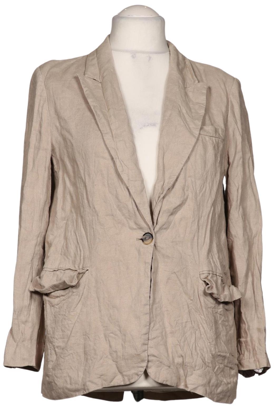 

Zara Damen Blazer, beige, Gr. 38