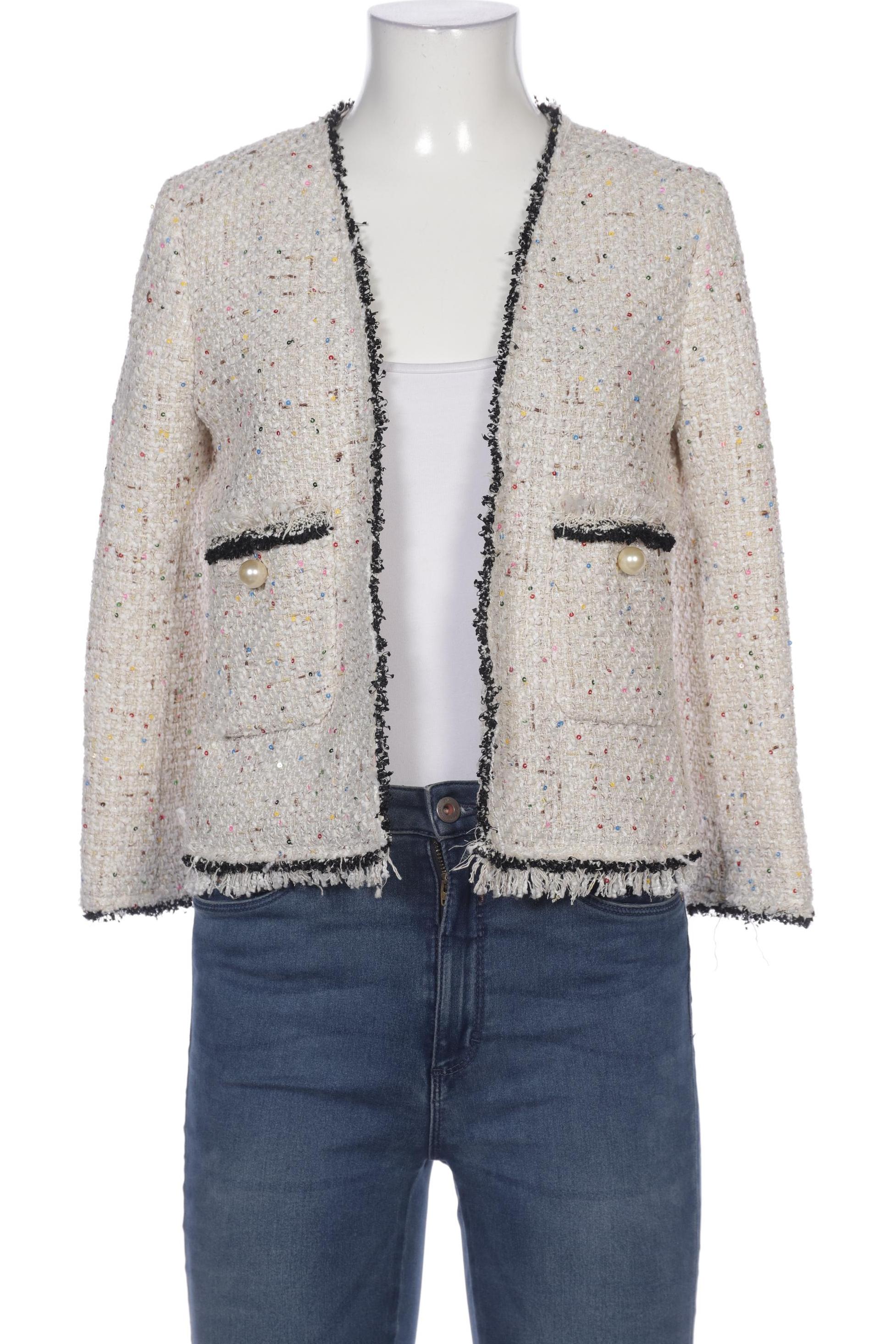 

ZARA Damen Blazer, cremeweiß