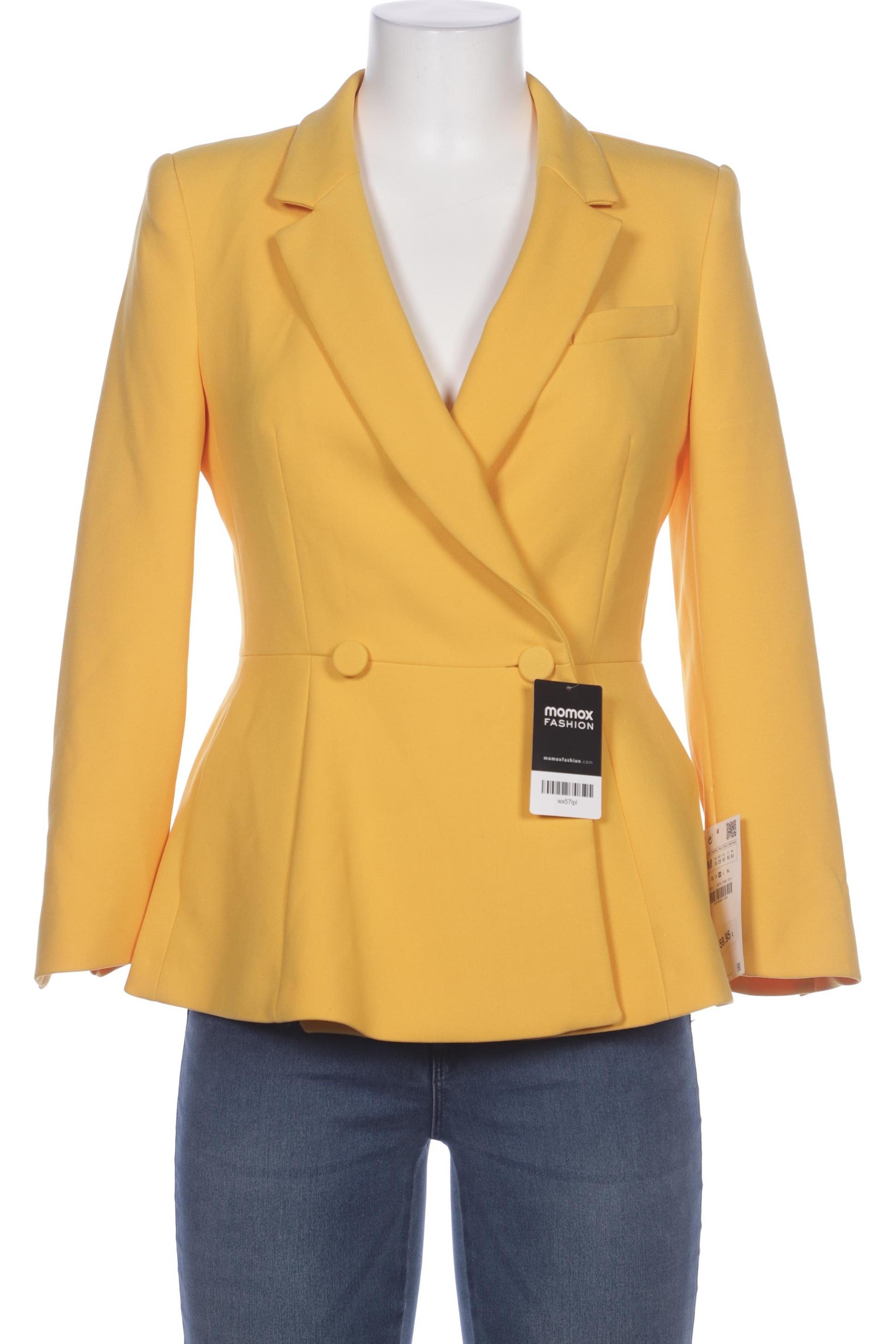 

Zara Damen Blazer, gelb, Gr. 38