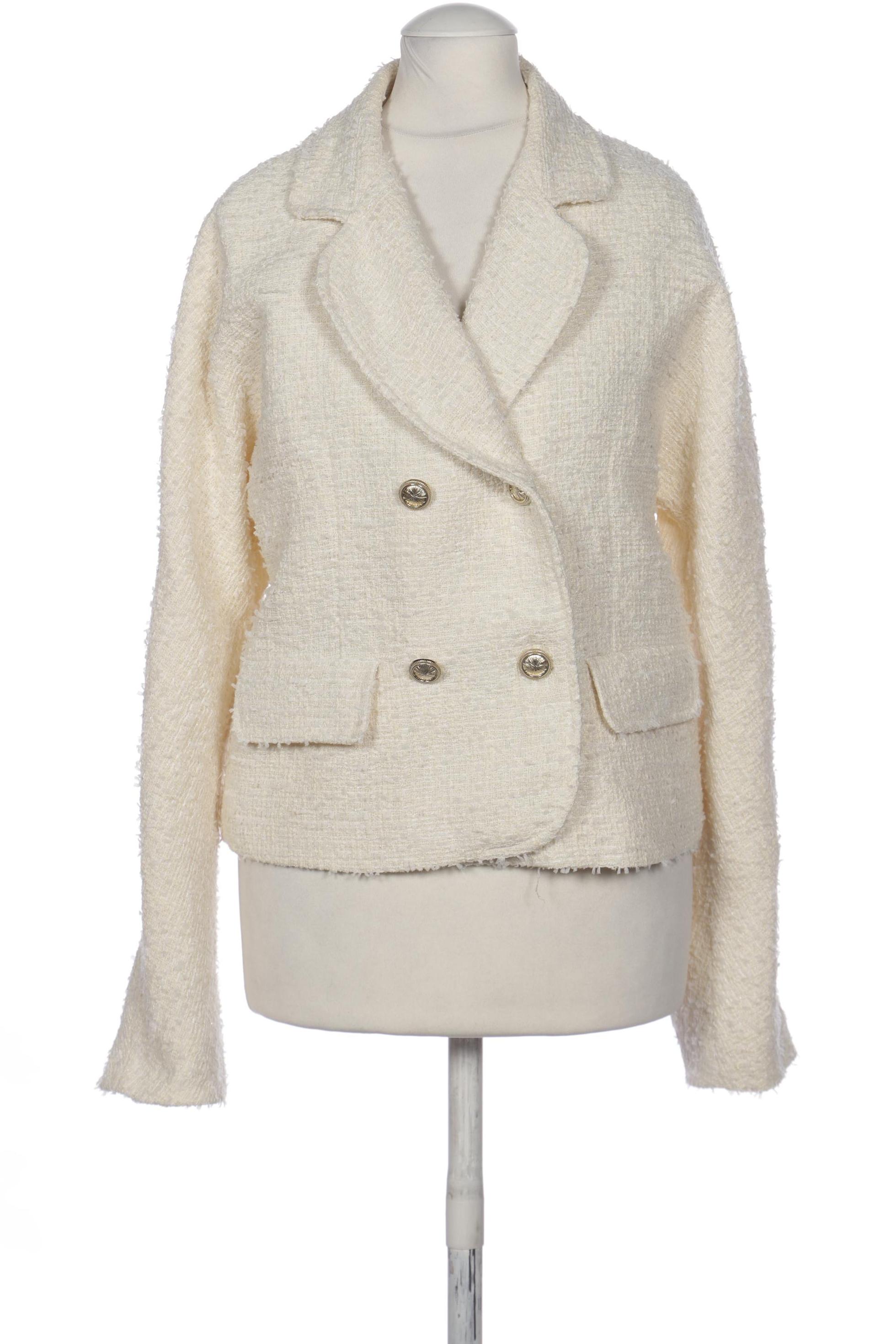 

ZARA Damen Blazer, cremeweiß