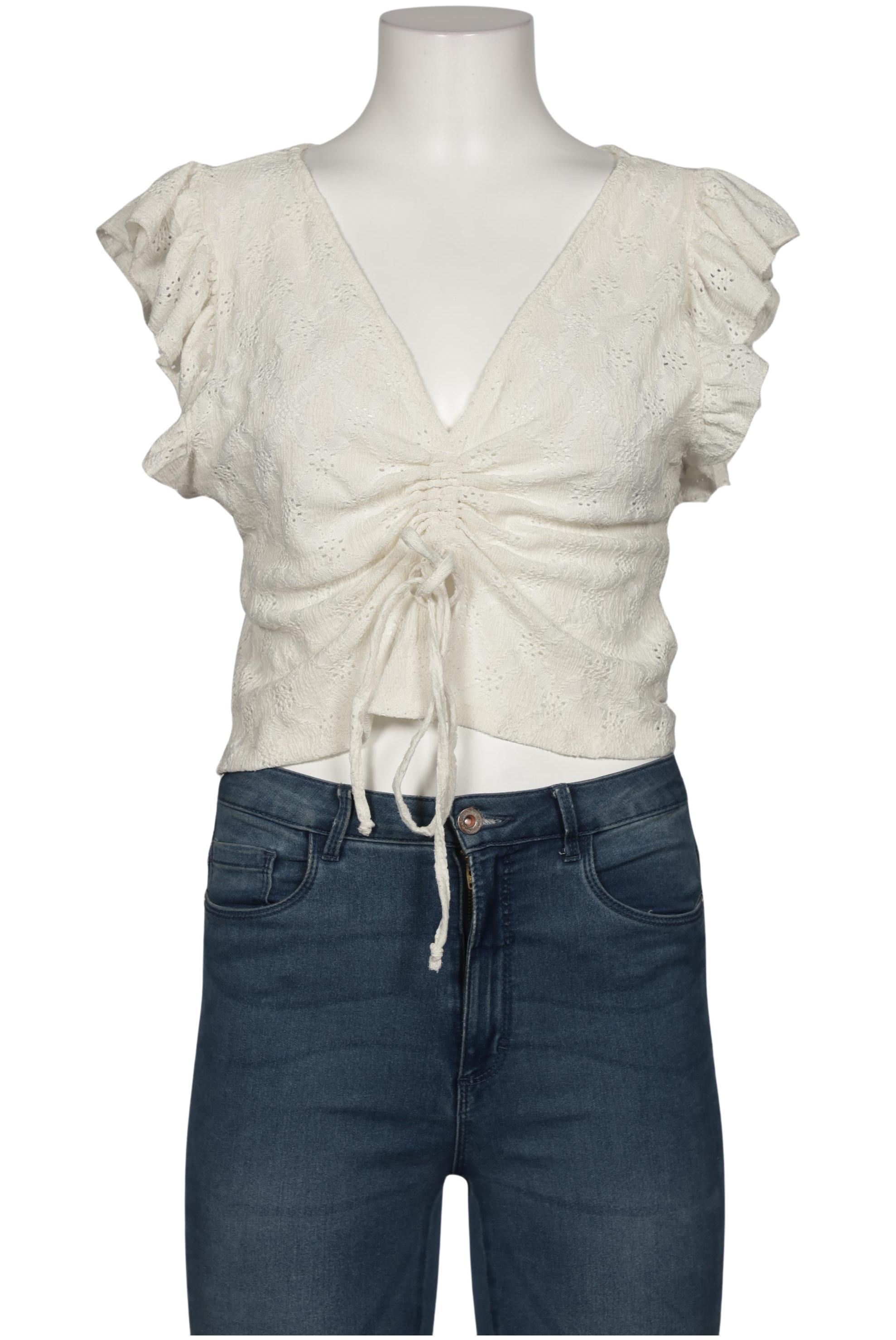

Zara Damen Bluse, weiß, Gr. 42
