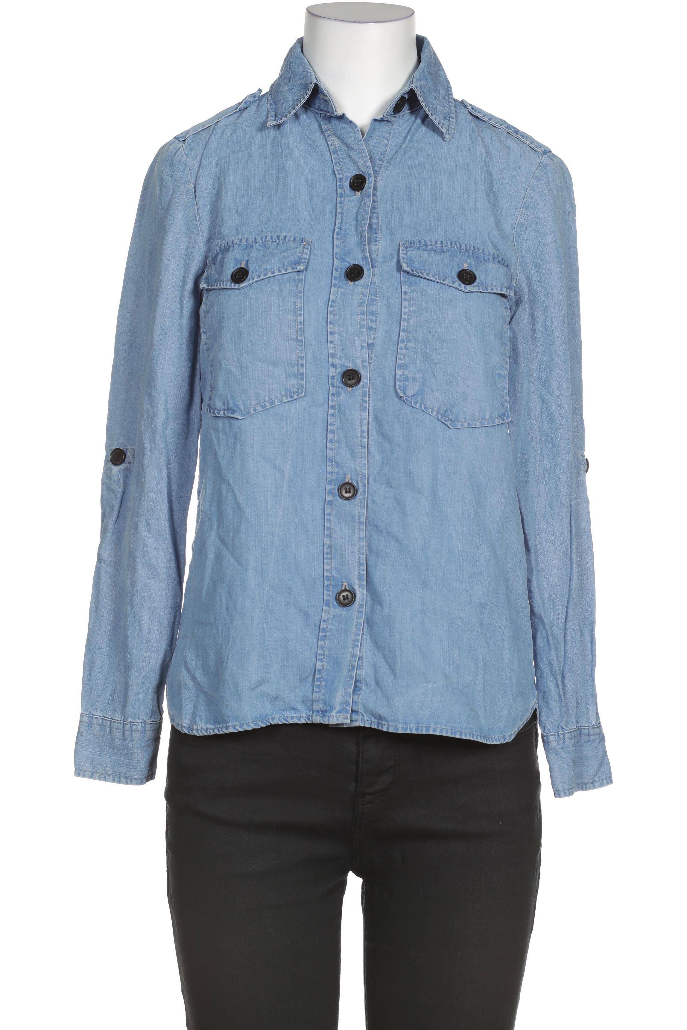 

Zara Damen Bluse, blau, Gr. 34