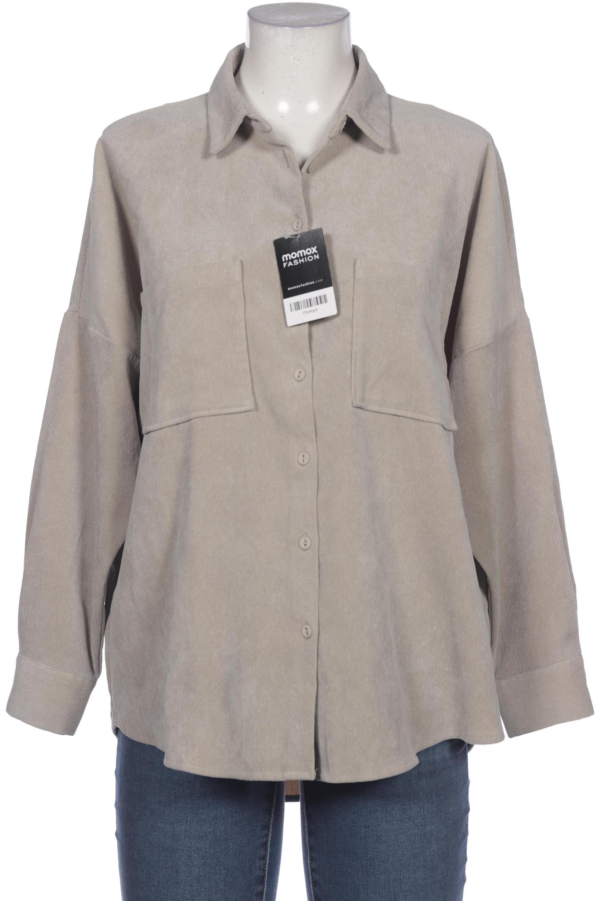 

ZARA Damen Bluse, beige