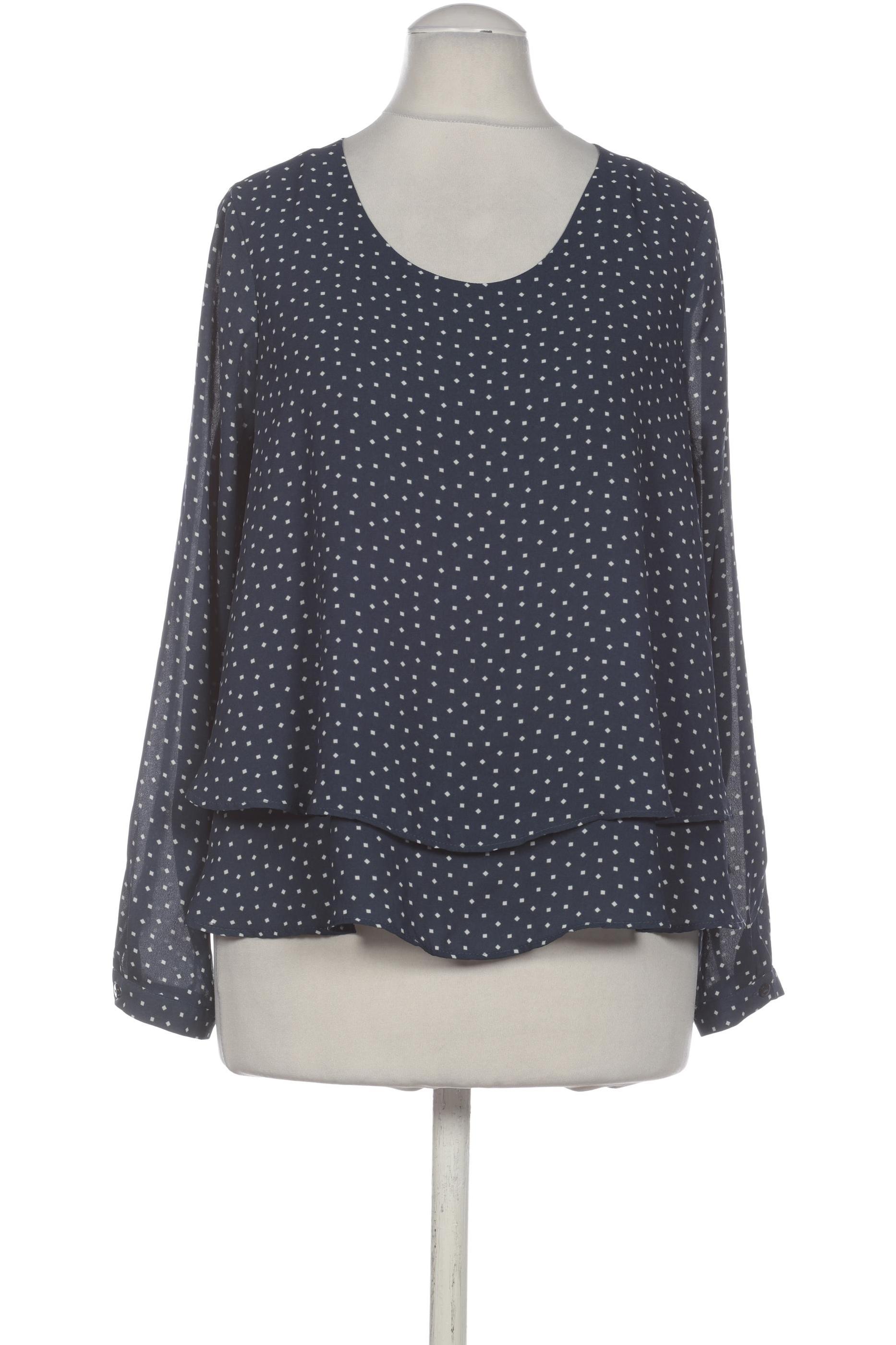 

ZARA Damen Bluse, blau