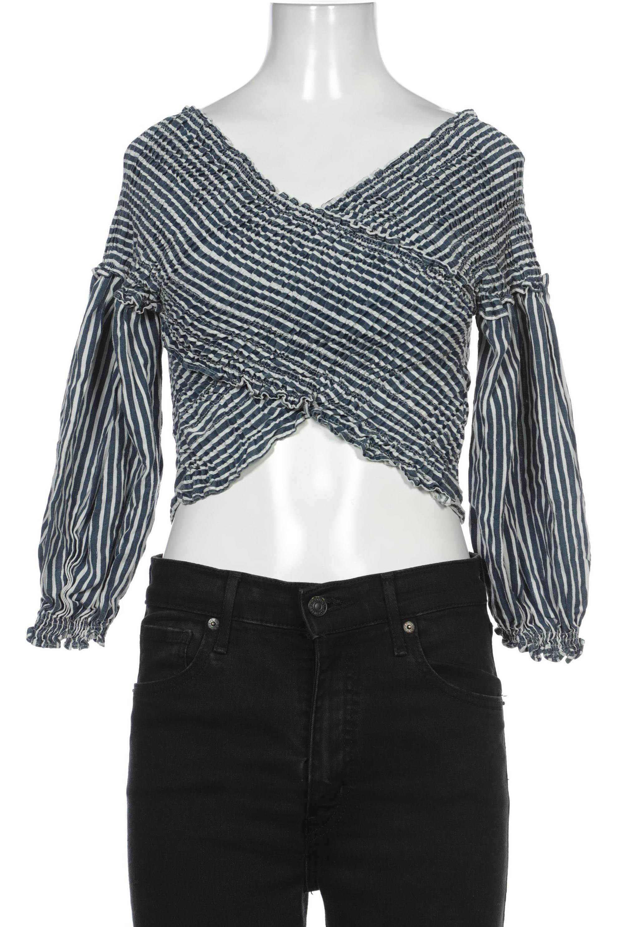 

Zara Damen Bluse, blau, Gr. 38