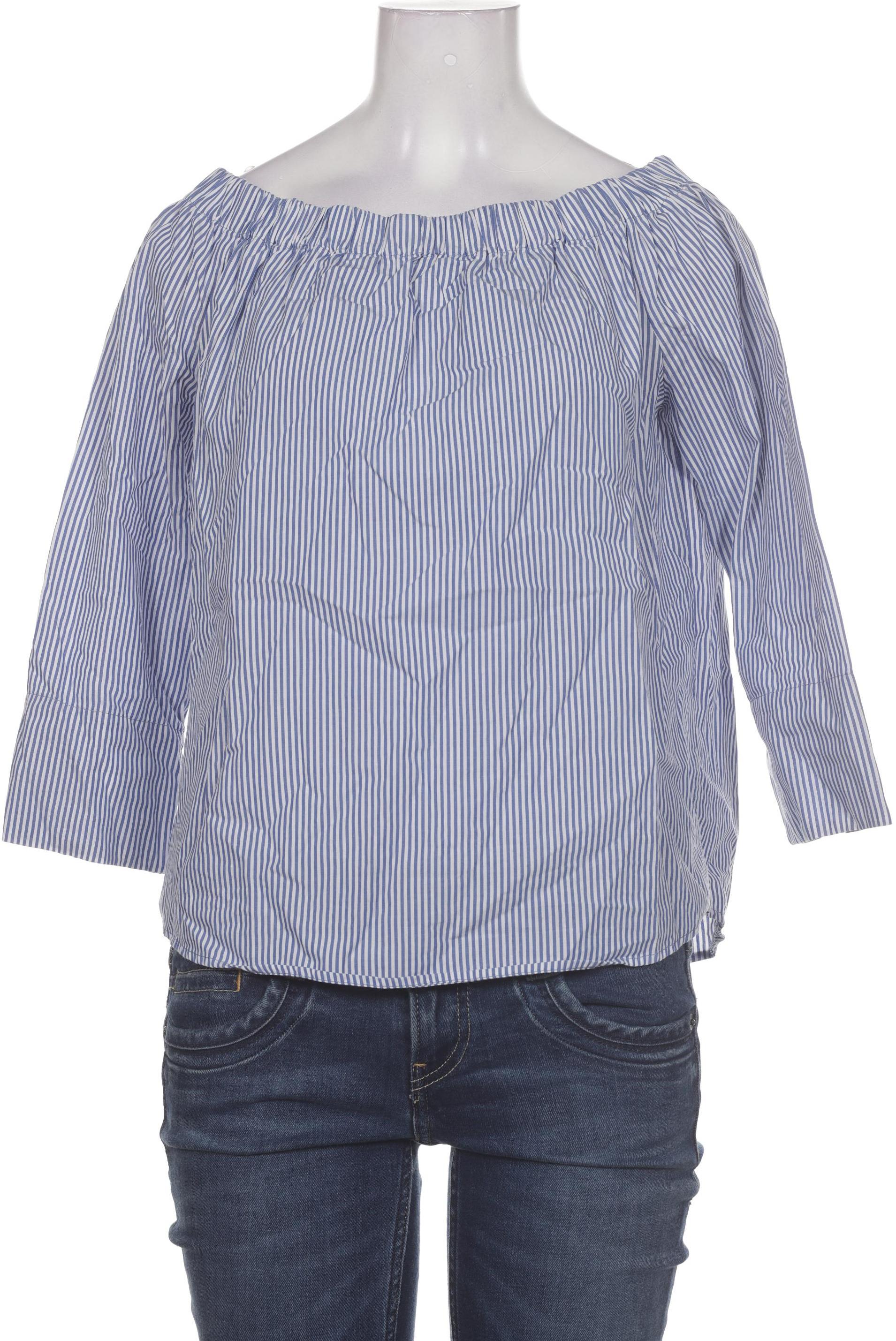 

ZARA Damen Bluse, blau