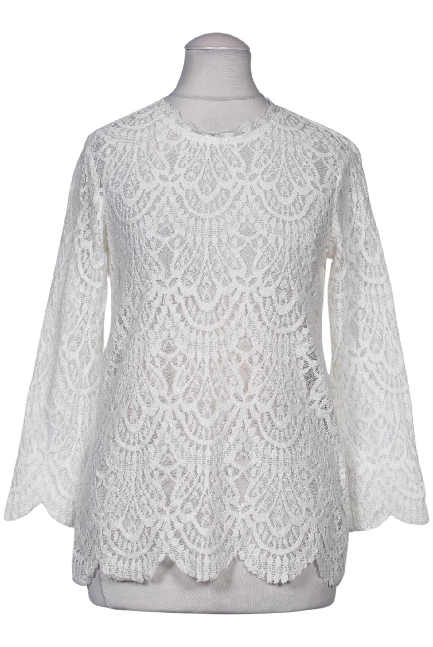 

Zara Damen Bluse, cremeweiß, Gr. 36