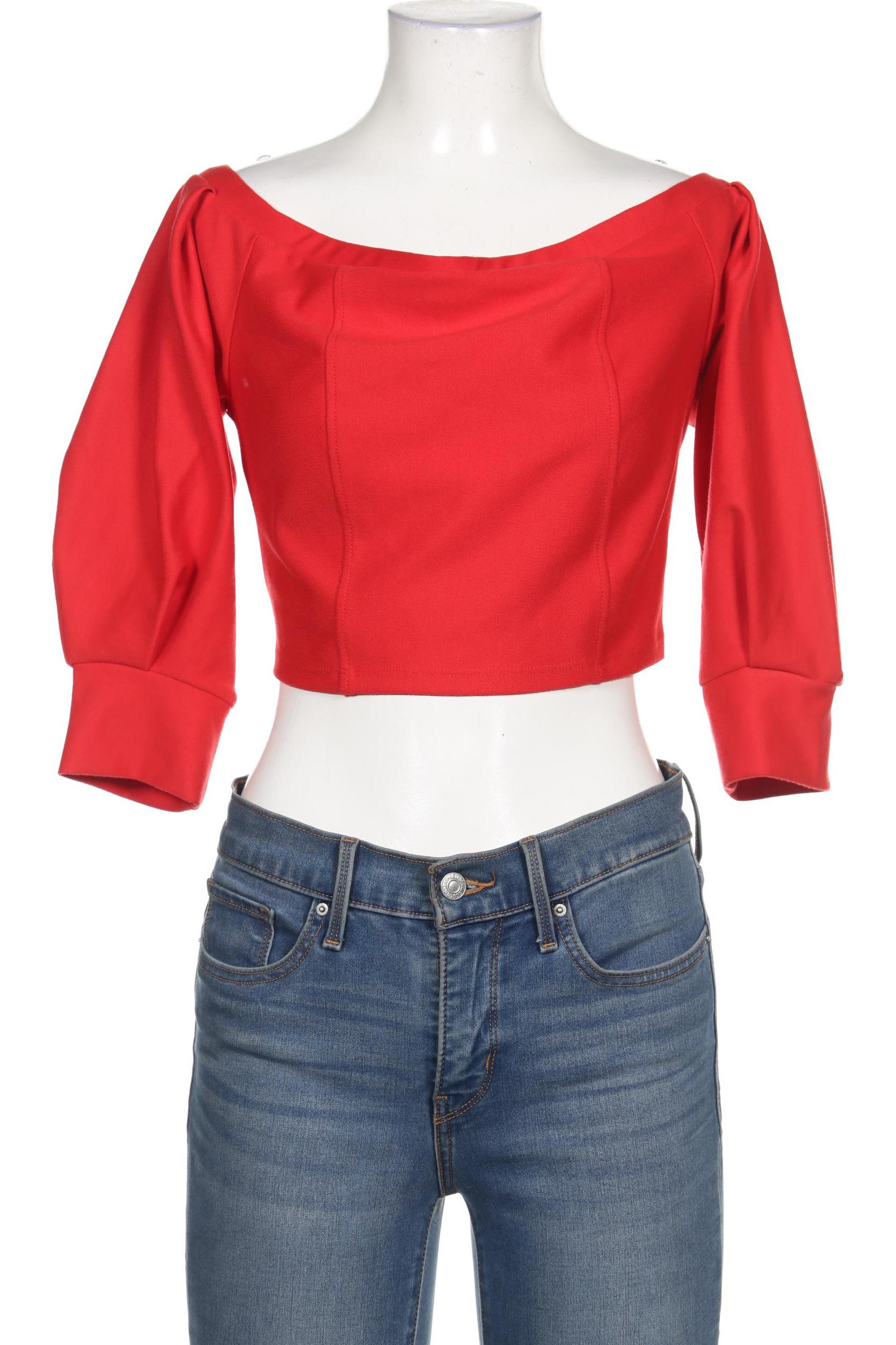 

ZARA Damen Bluse, rot