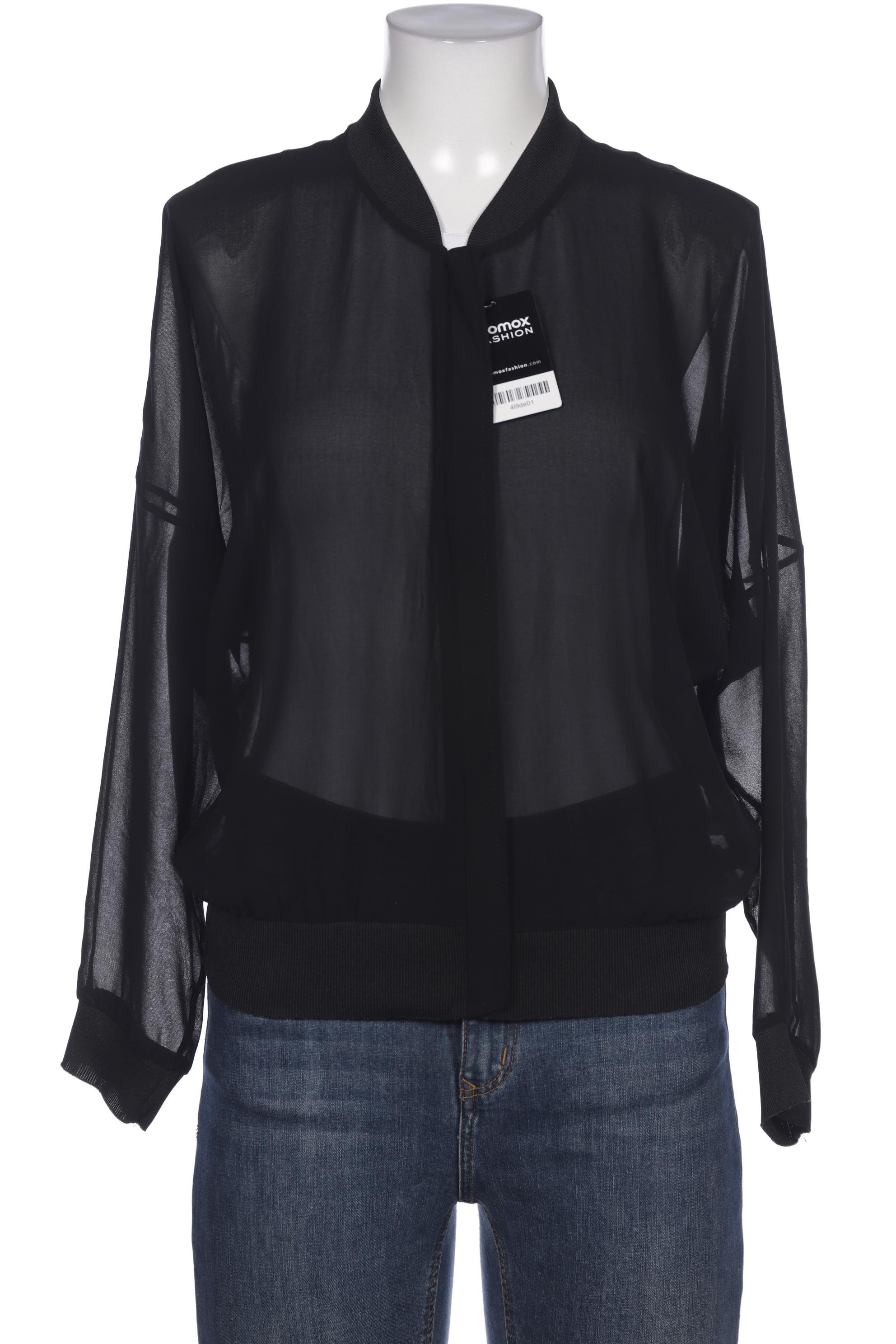 

ZARA Damen Bluse, schwarz