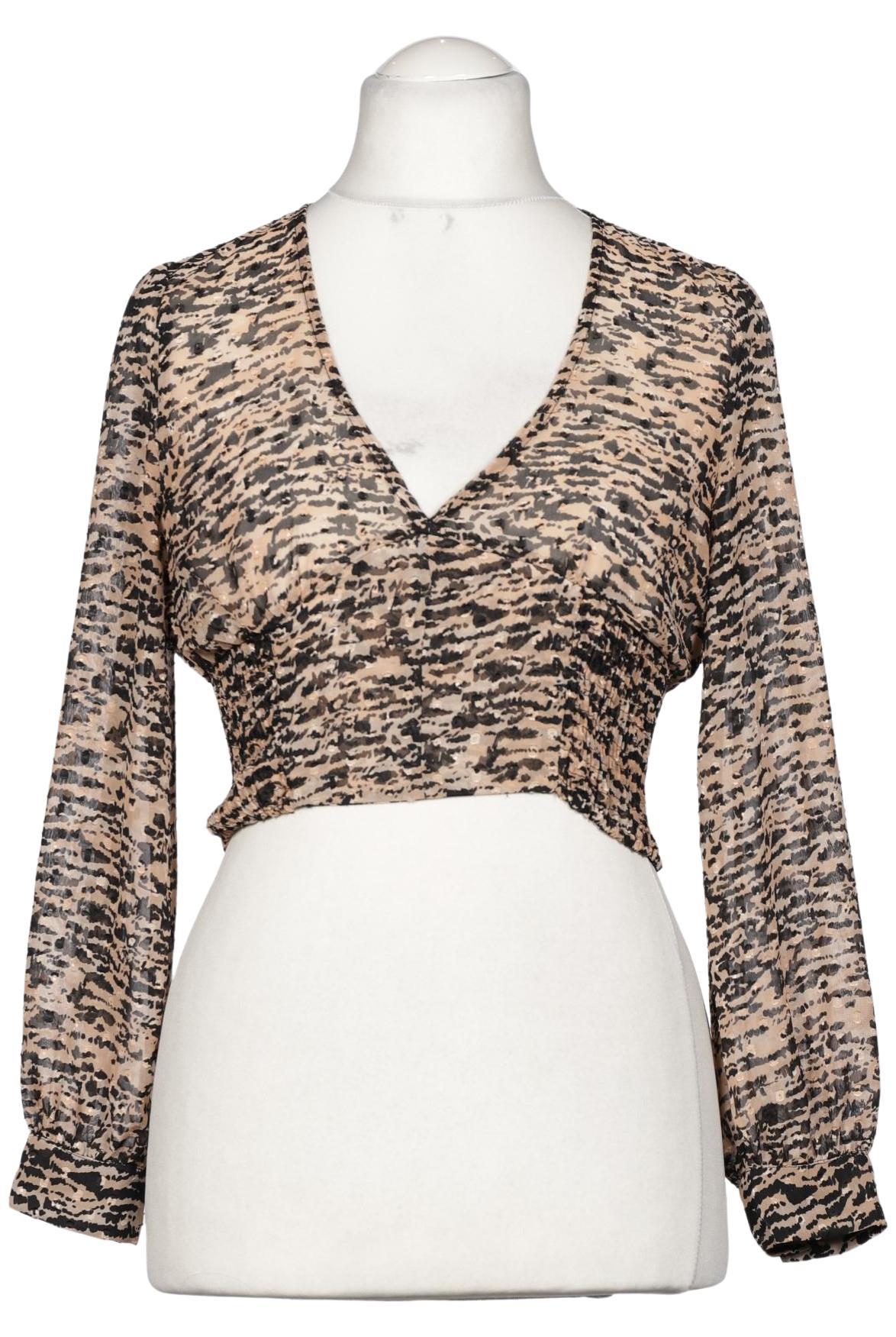 

Zara Damen Bluse, beige, Gr. 38