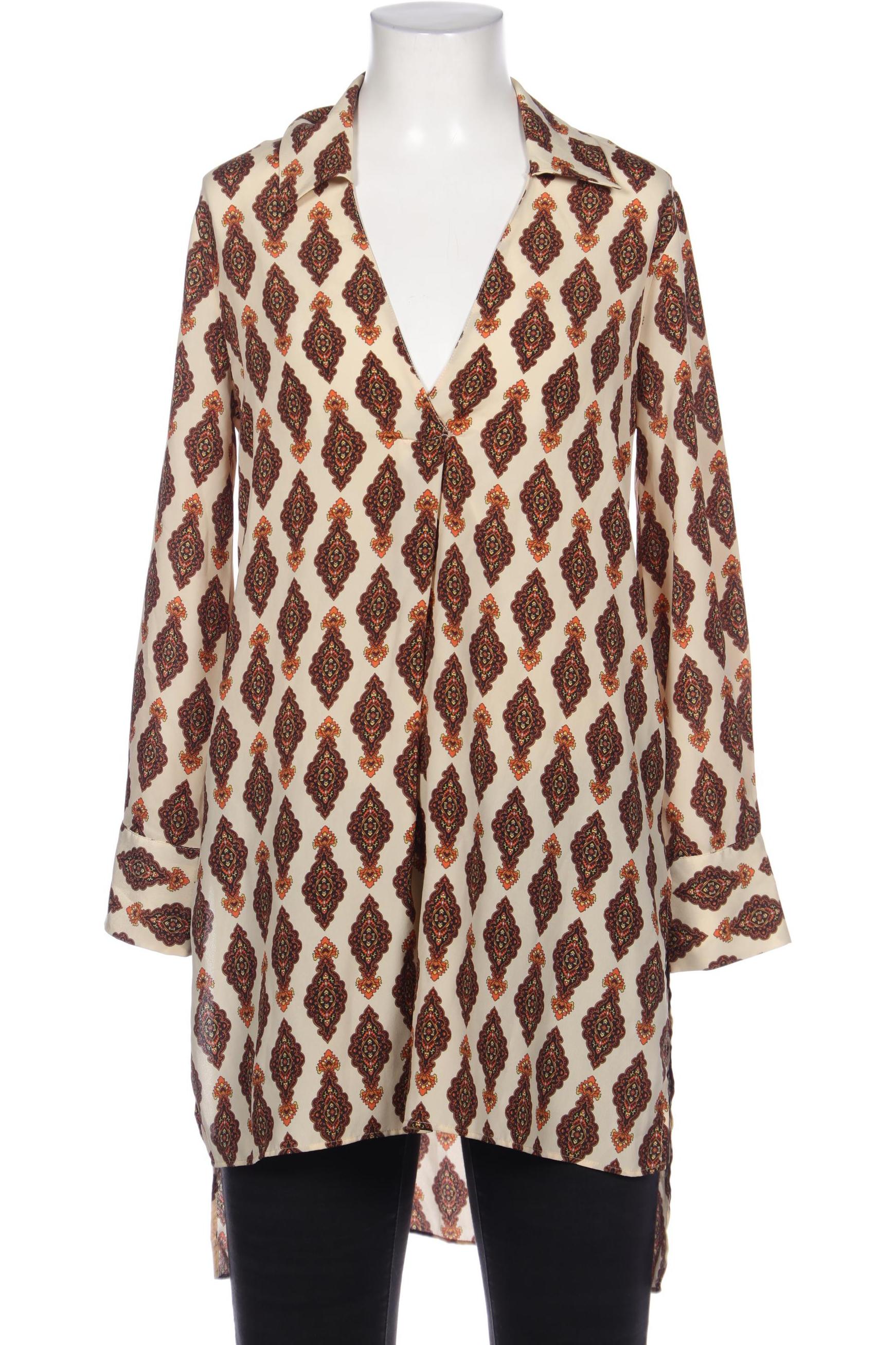 

Zara Damen Bluse, beige, Gr. 34