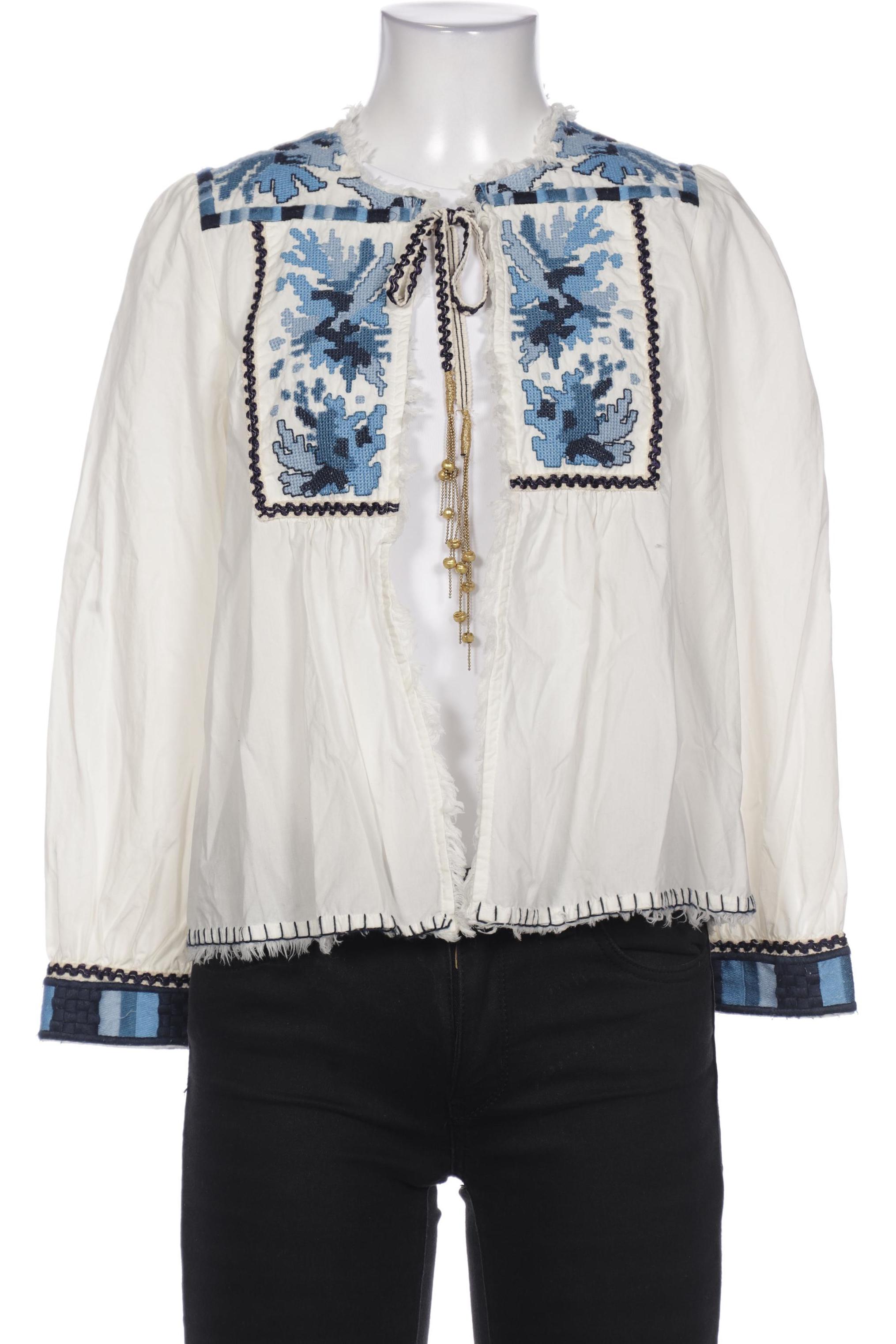 

Zara Damen Bluse, cremeweiß, Gr. 34